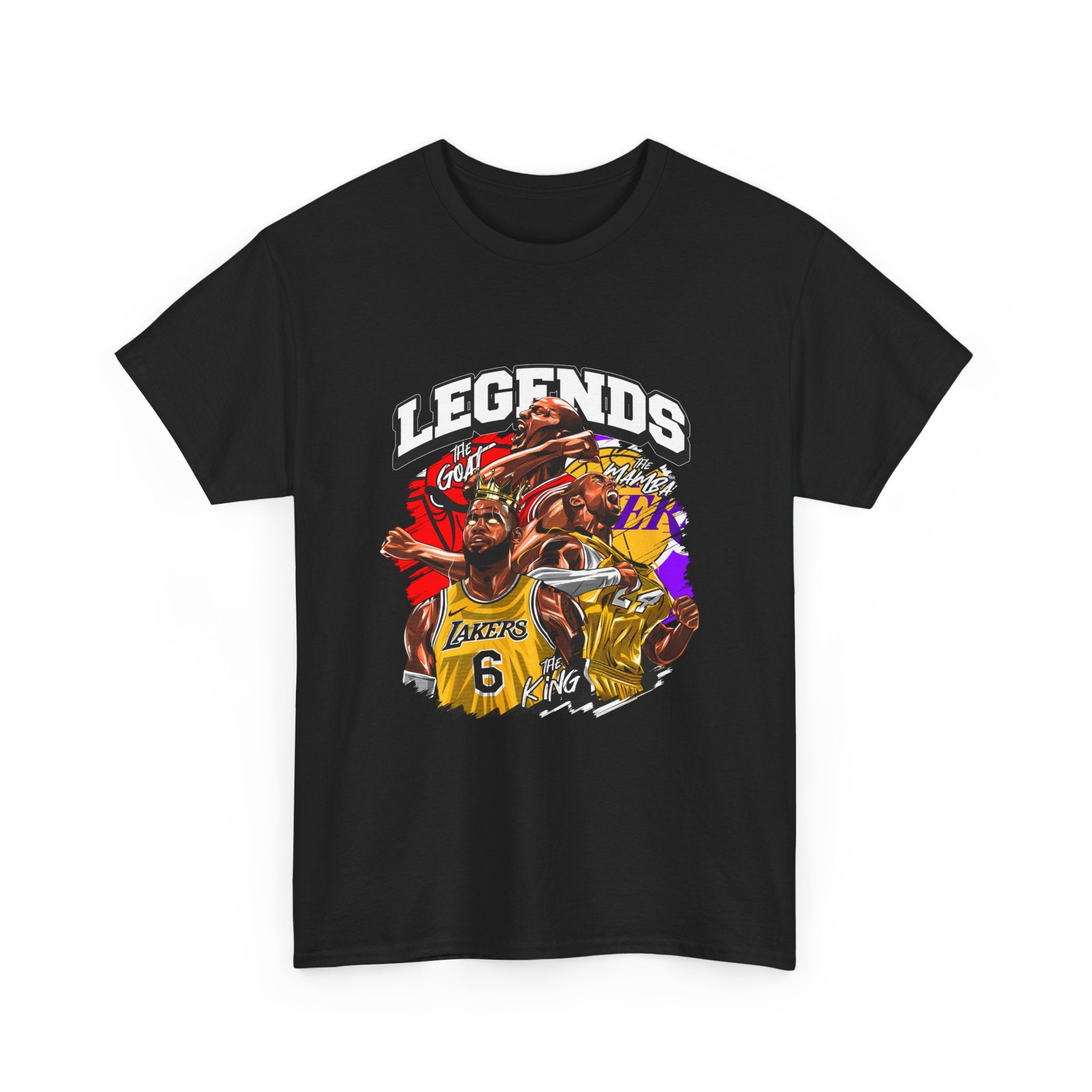 Trio Legends Unisex Heavy Cotton Tee