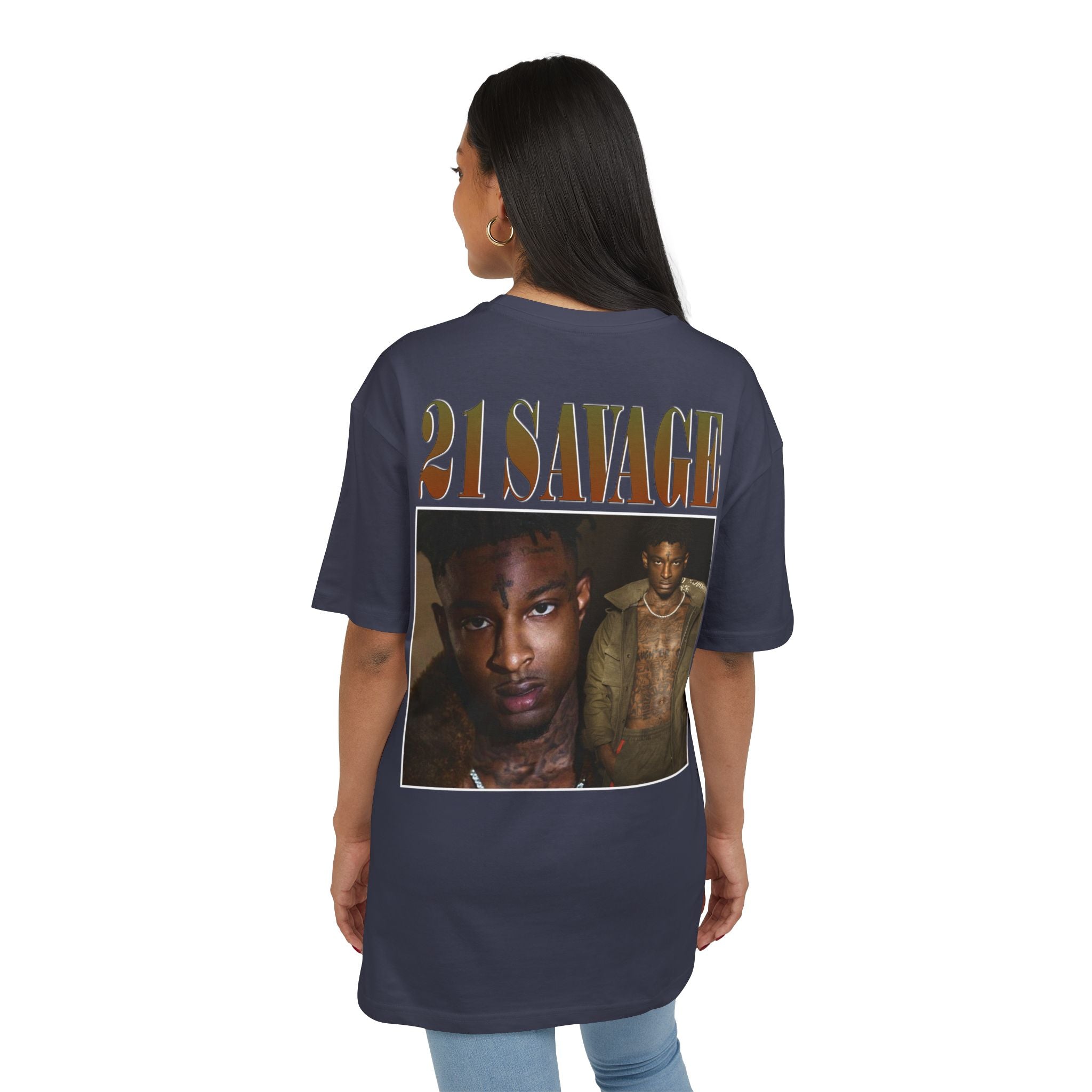 21 SAVAGE Unisex Heavy Oversize Tee