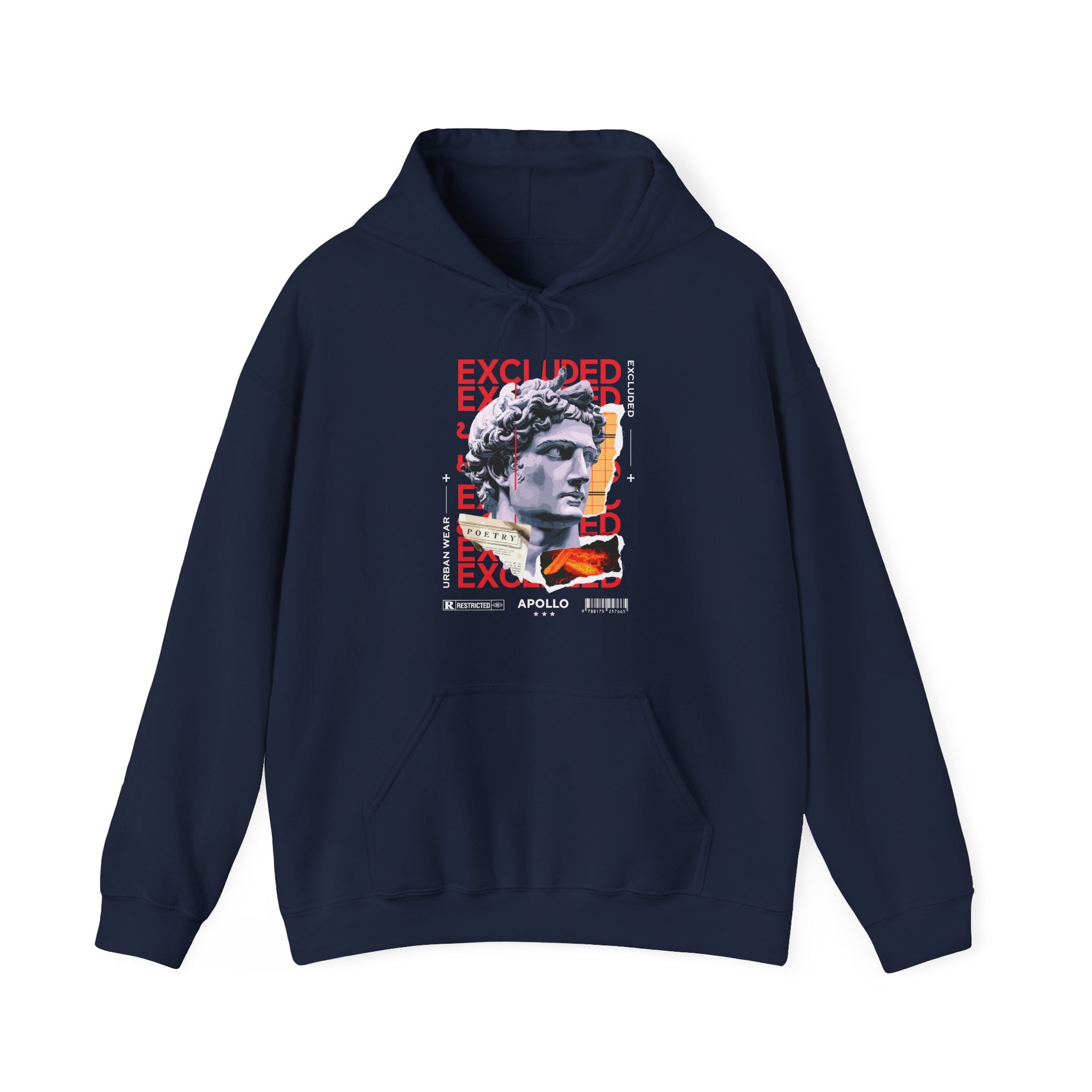 Artistic Apollo Hoodie  Excluded Design for Creative Souls