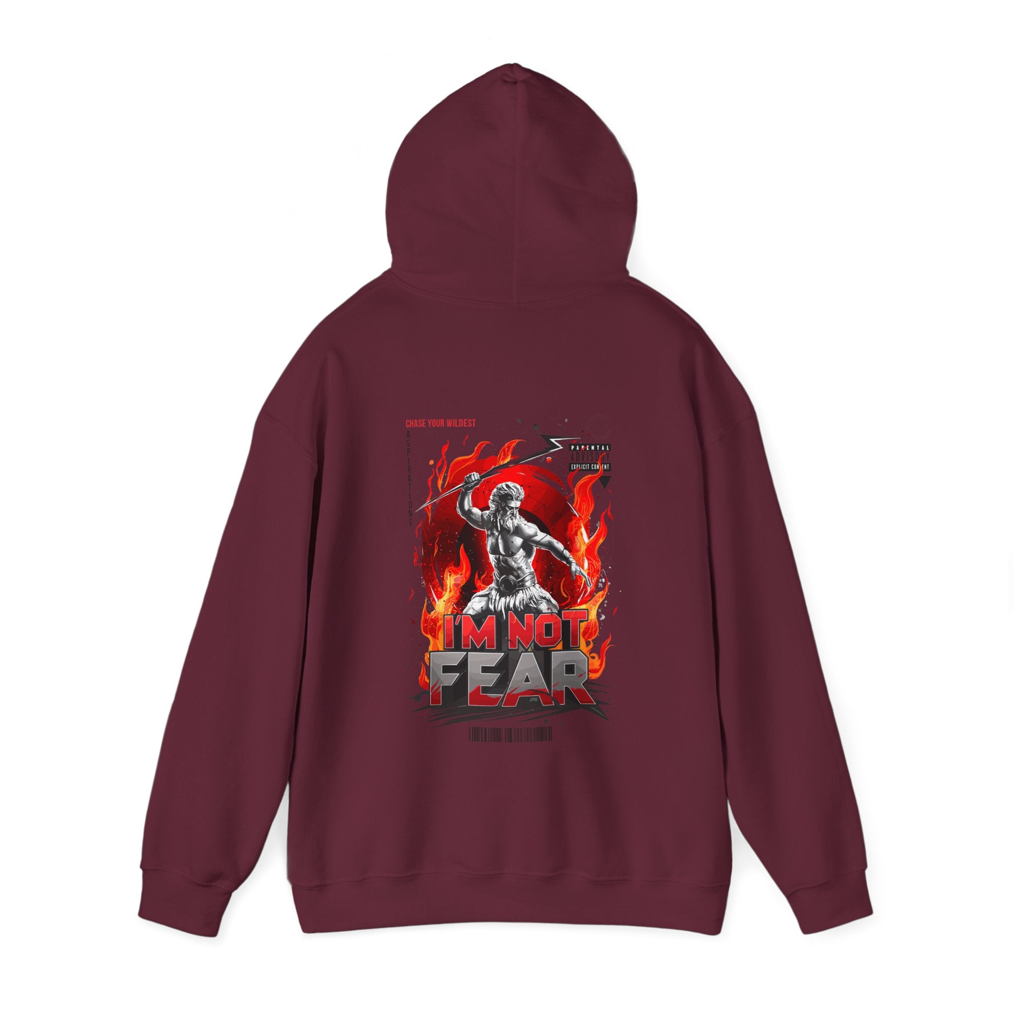 I'm Not Fear Unisex Heavy Blend™ Hooded Sweatshirt - Bold Graphic Statement