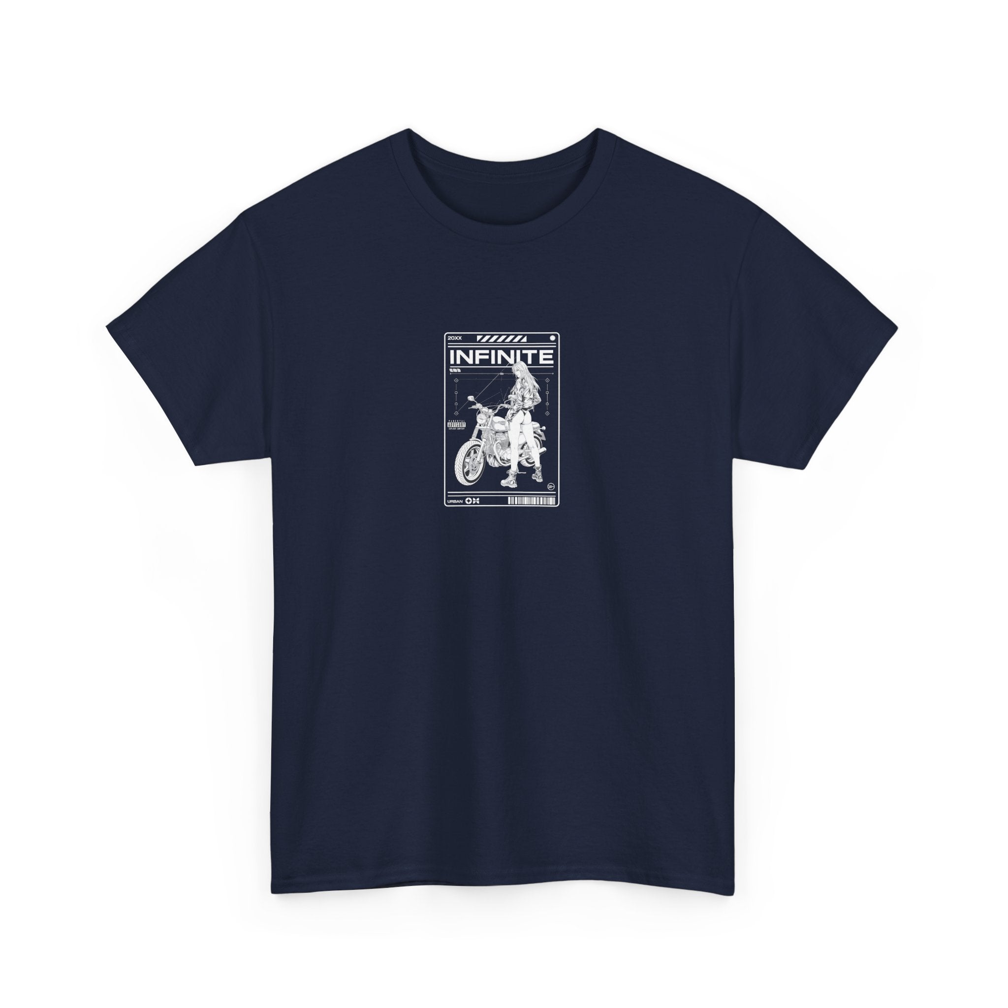 Unisex Heavy Cotton Tee - Infinite Rider Graphic Tee