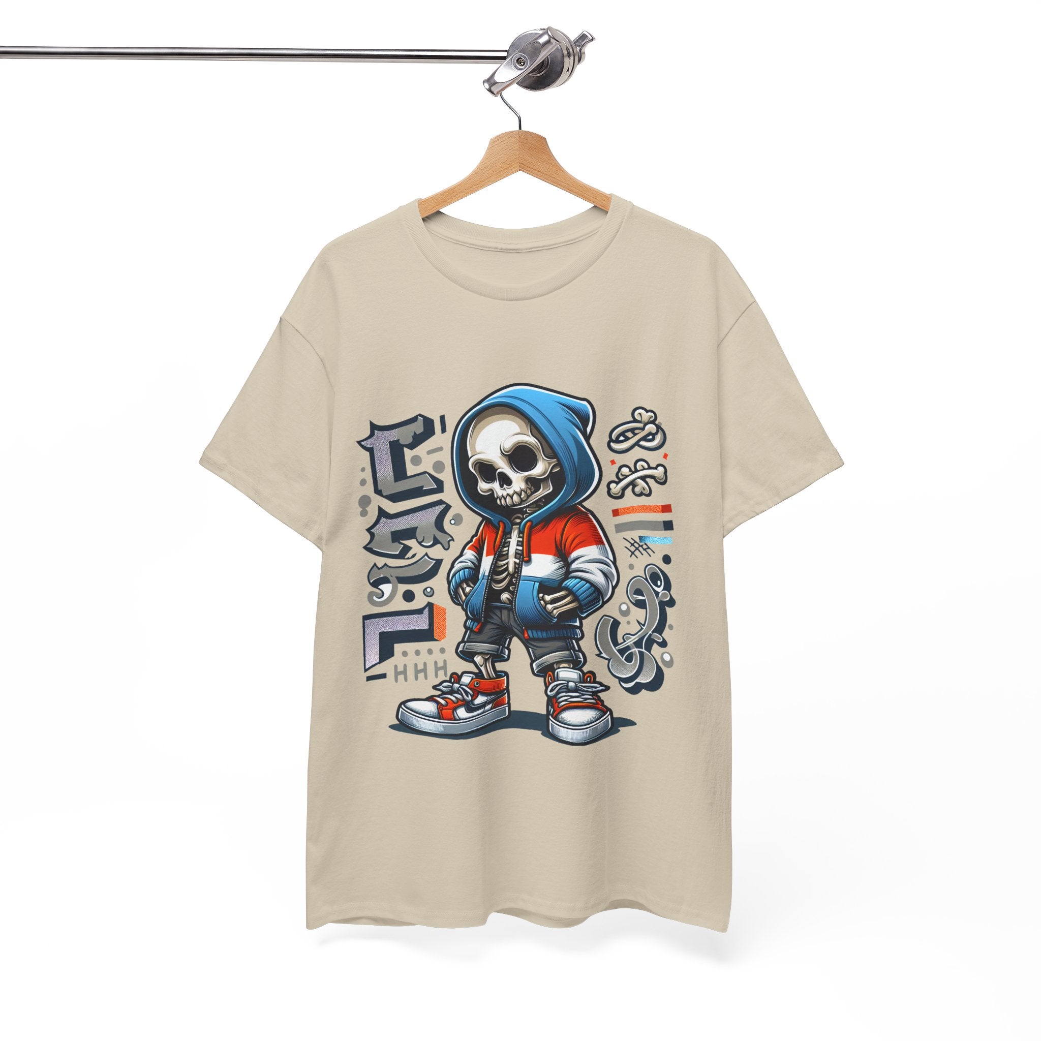 Trendy Streetwear SkullBoy Unisex Heavy Cotton Tee