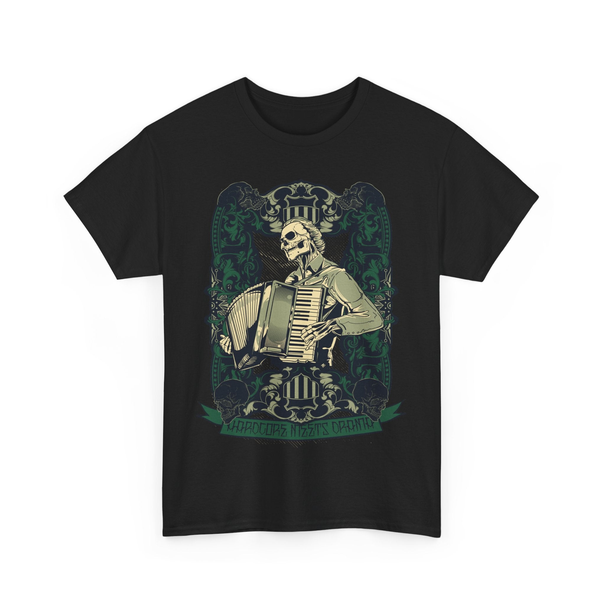 Hardcore Night Piano Unisex Heavy Cotton Tee