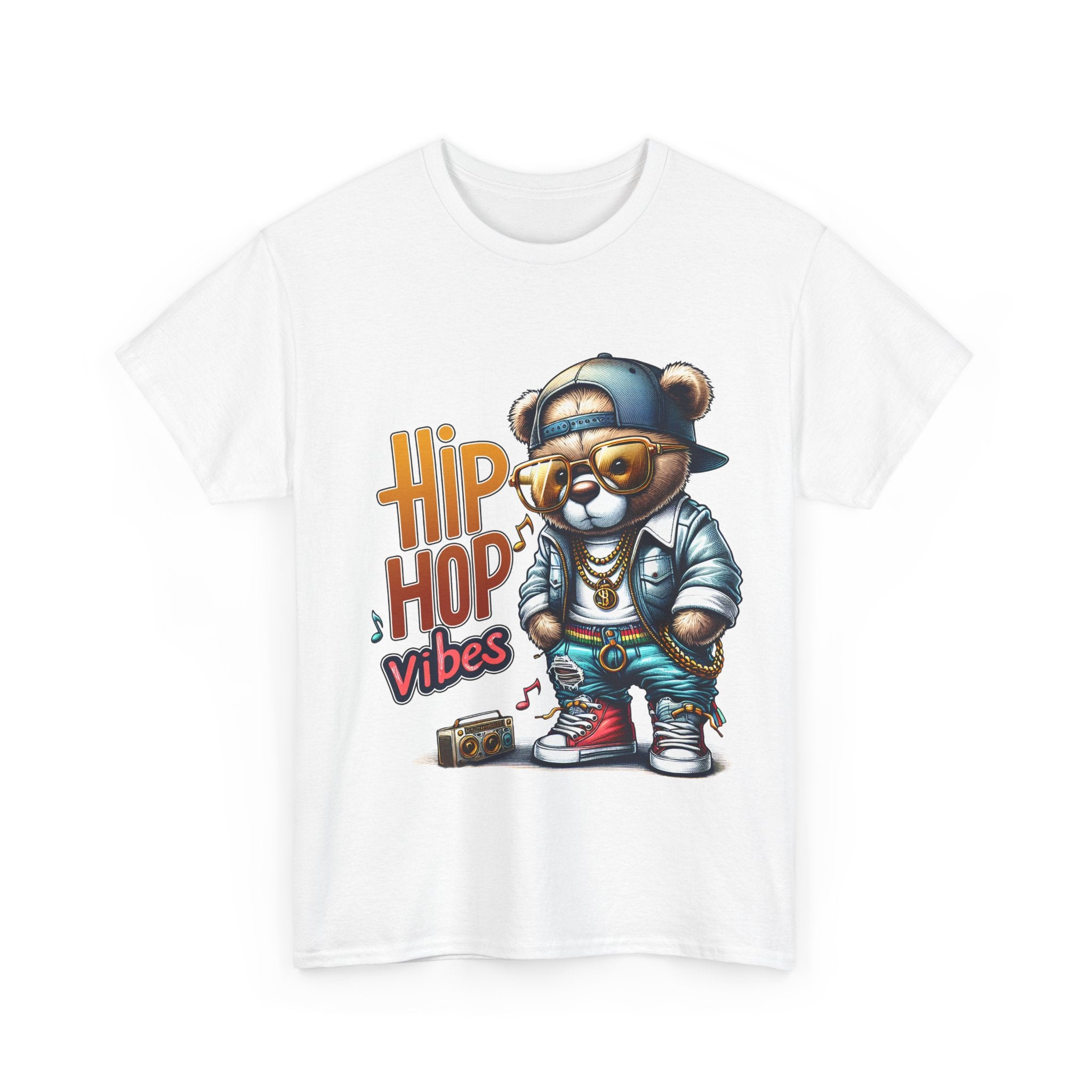 Hip Hop Vibes Unisex Heavy Cotton Tee