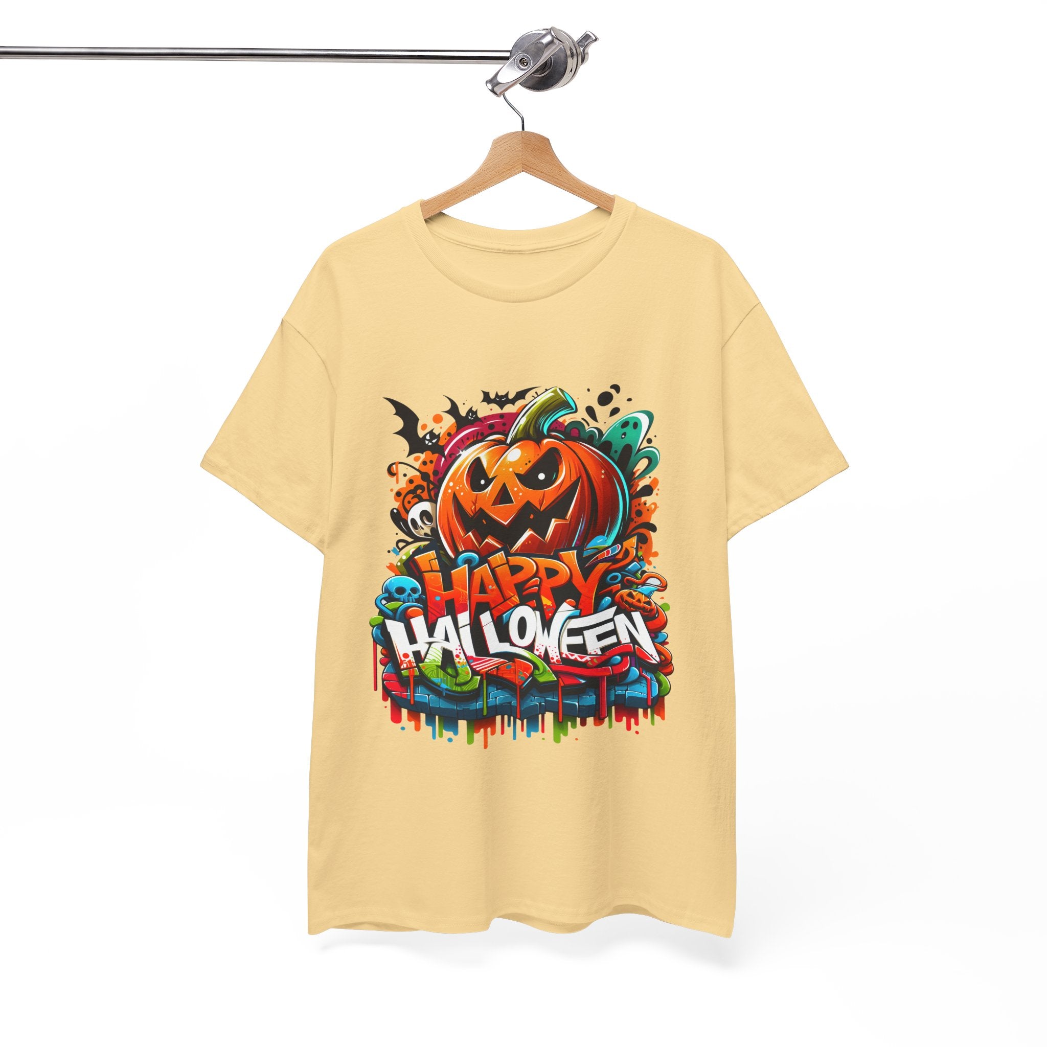 Happy Halloween Unisex Heavy Cotton Tee