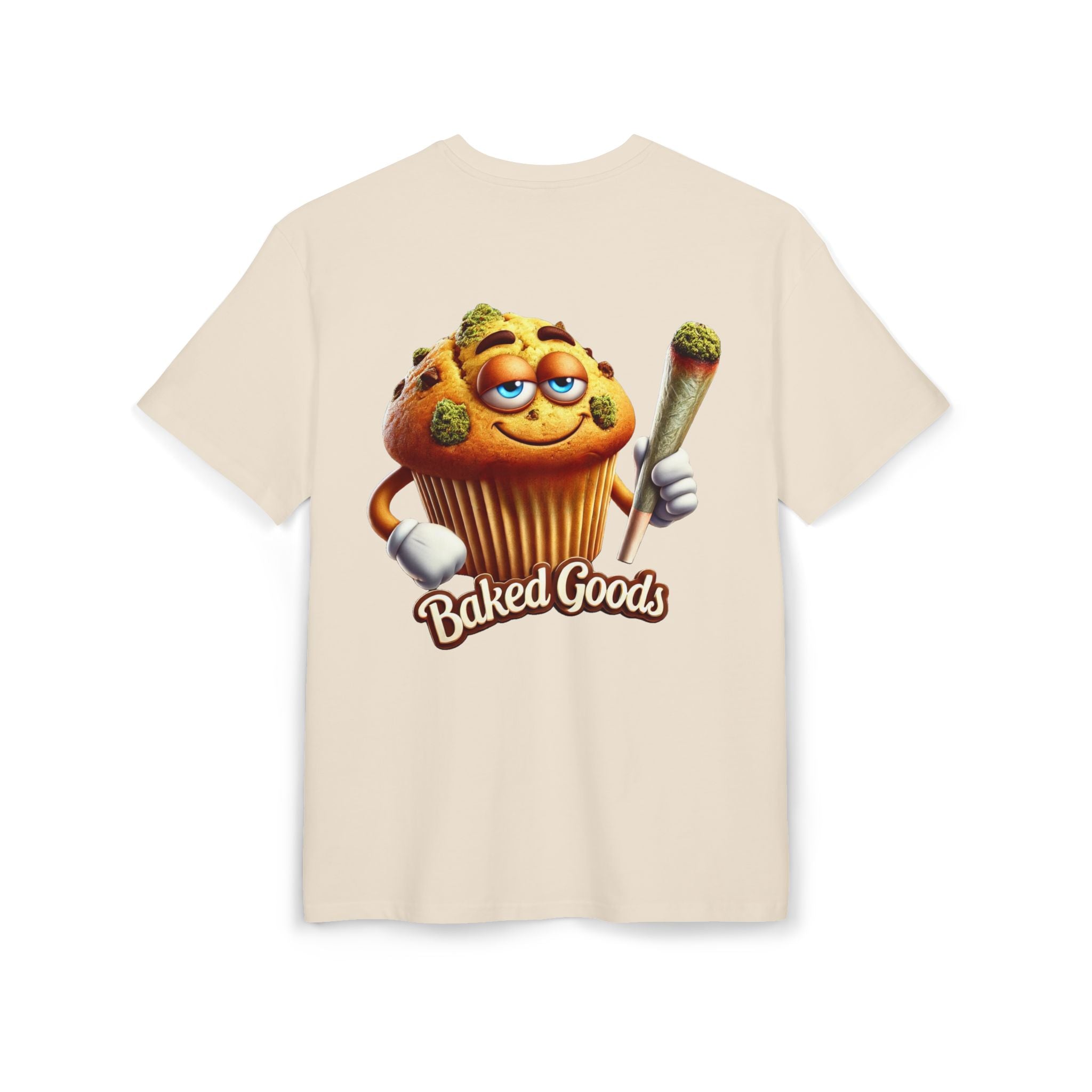 Baked Goods Muffin Unisex Heavy Oversize Tee