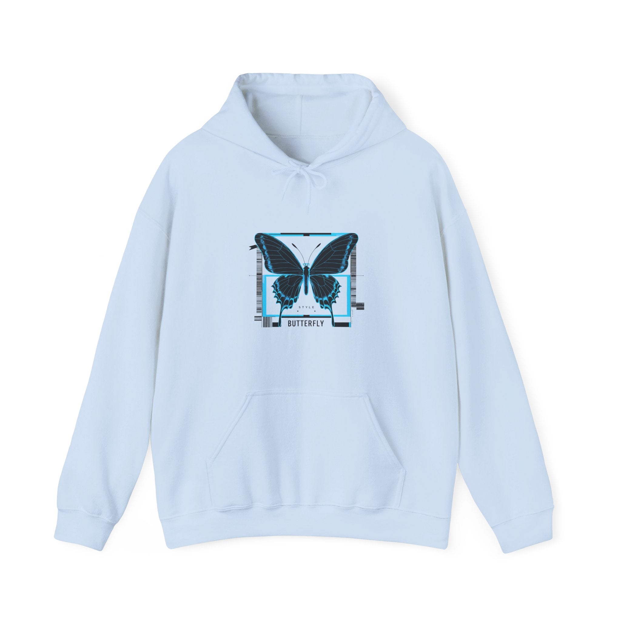 Butterfly Dream Unisex Heavy Blend Hoodie - Artistic Nature Inspired Sweatshirt