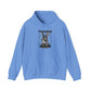 Unisex Heavy Blend™ Hooded Sweatshirt - 'Trouble' Bunny Design
