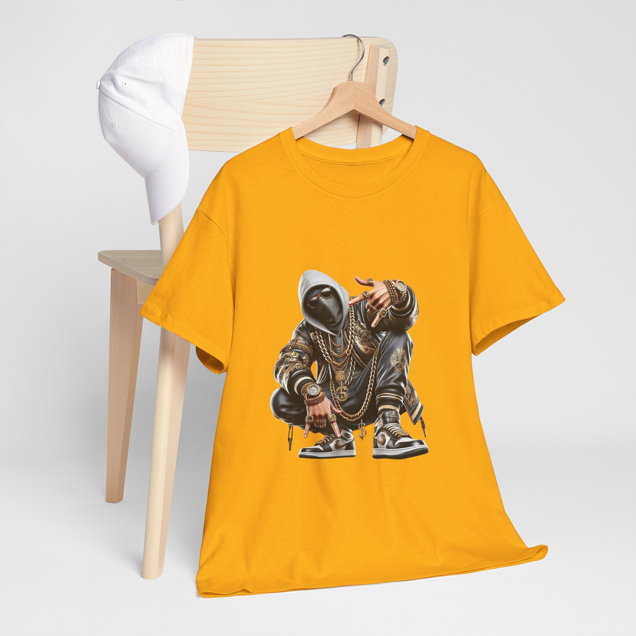 Urban Streetwear Tee with Graffiti Design