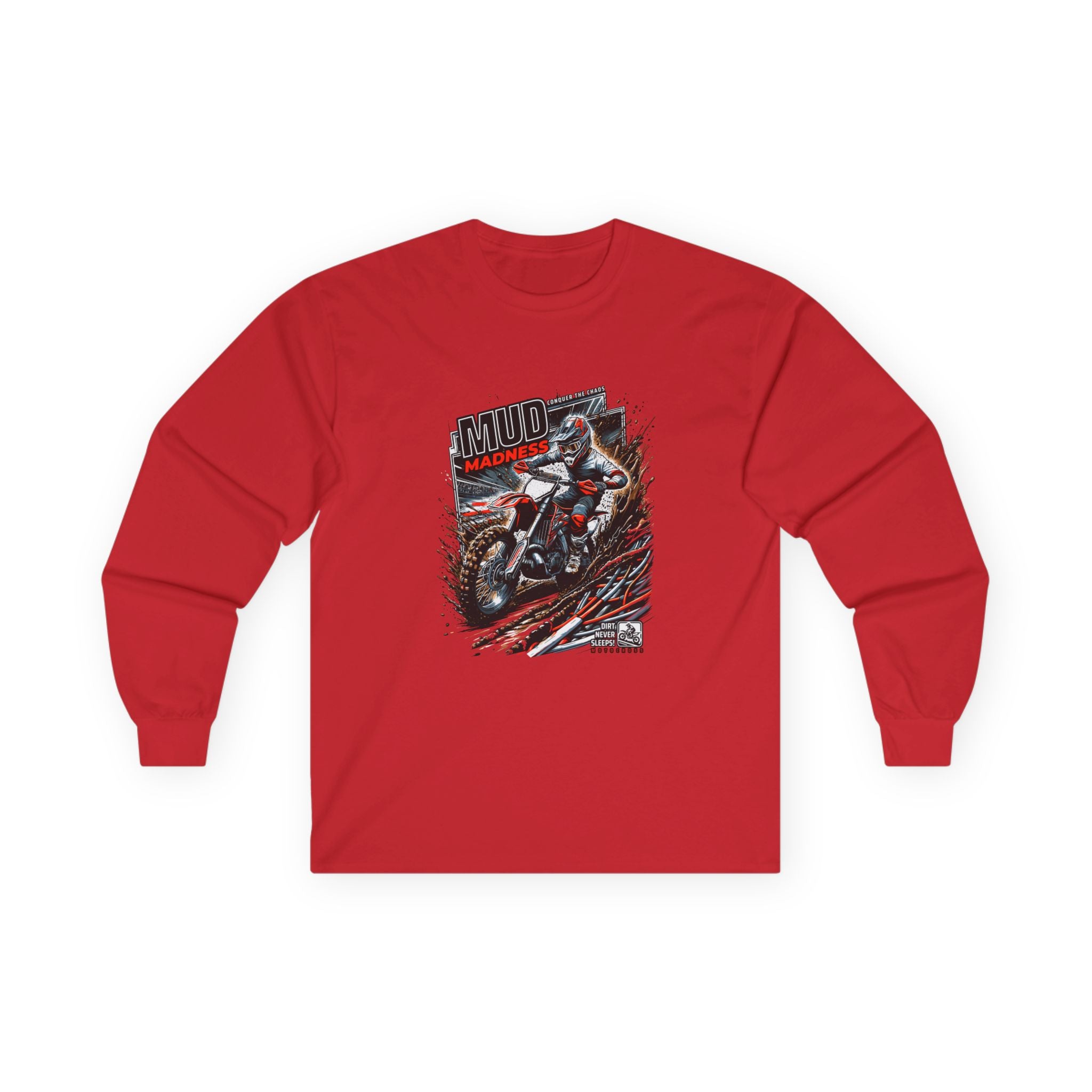 Mud Madness Long Sleeve Tee - Perfect for Outdoor Enthusiasts