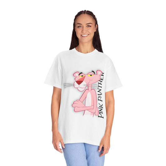 Vintage Pink Panther Unisex T-shirt - Playful Cartoon Style