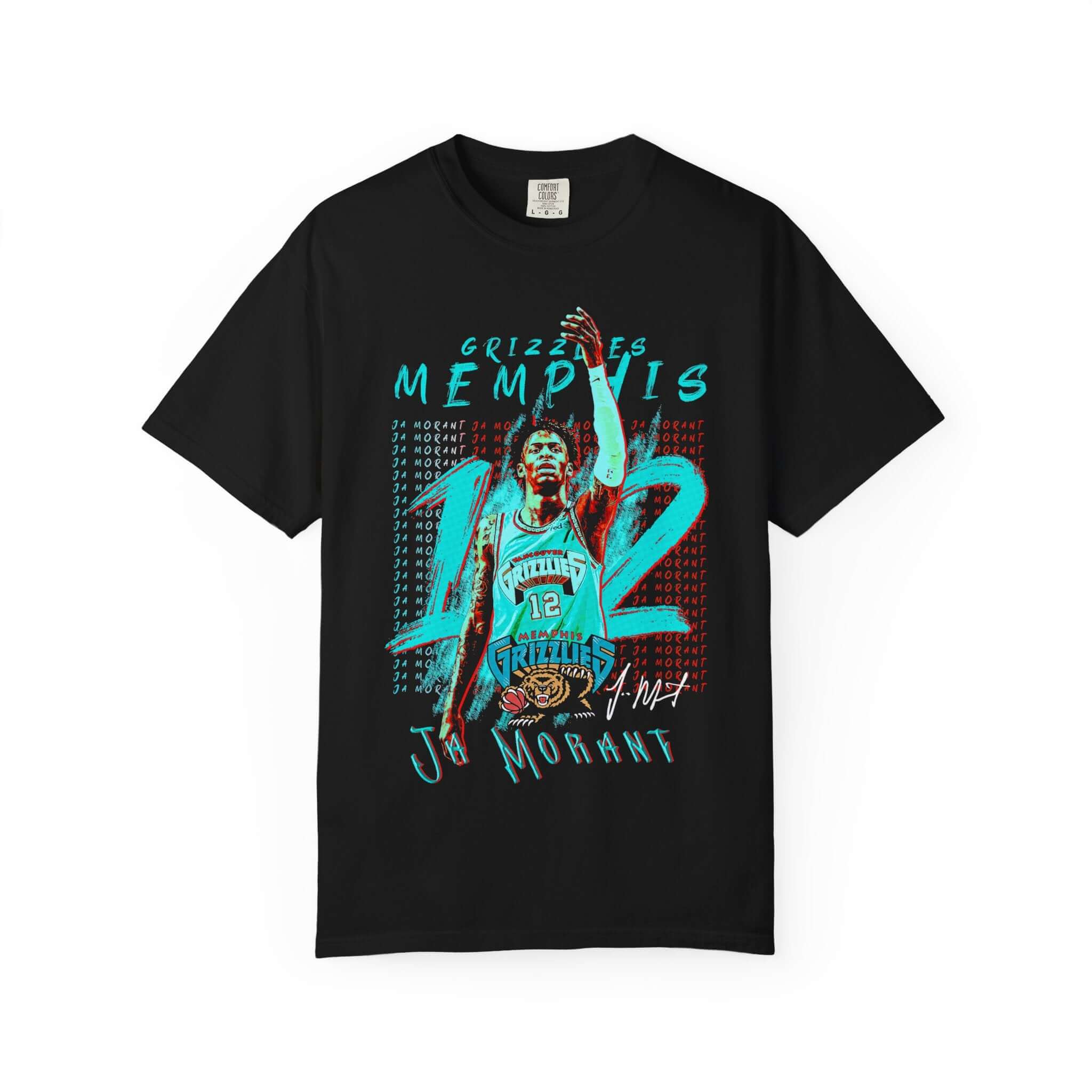 Memphis Grizzlies Jo Morant T-Shirt, Basketball Fan Gear, Sports Shirt, Gift for NBA Fans, Unisex Casual Wear