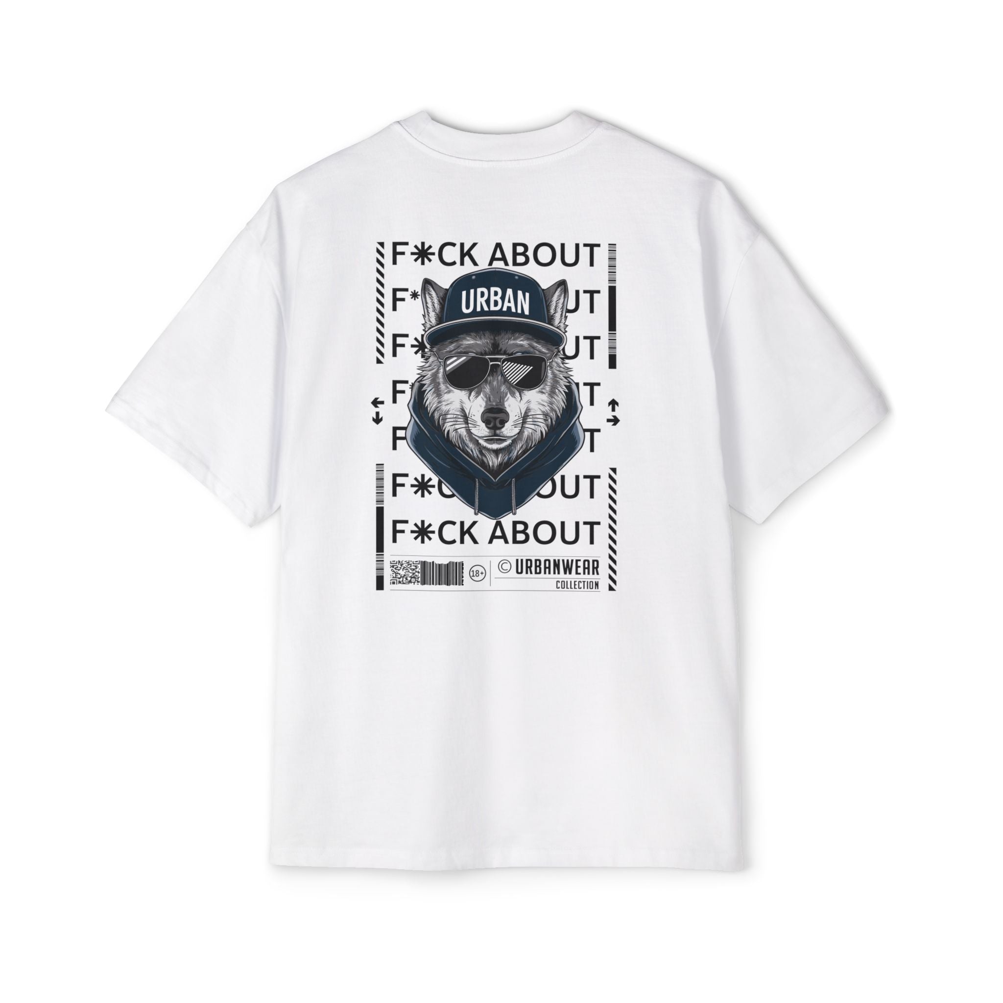 Urban Graphic Oversized Tee - Bold Statement T-Shirt
