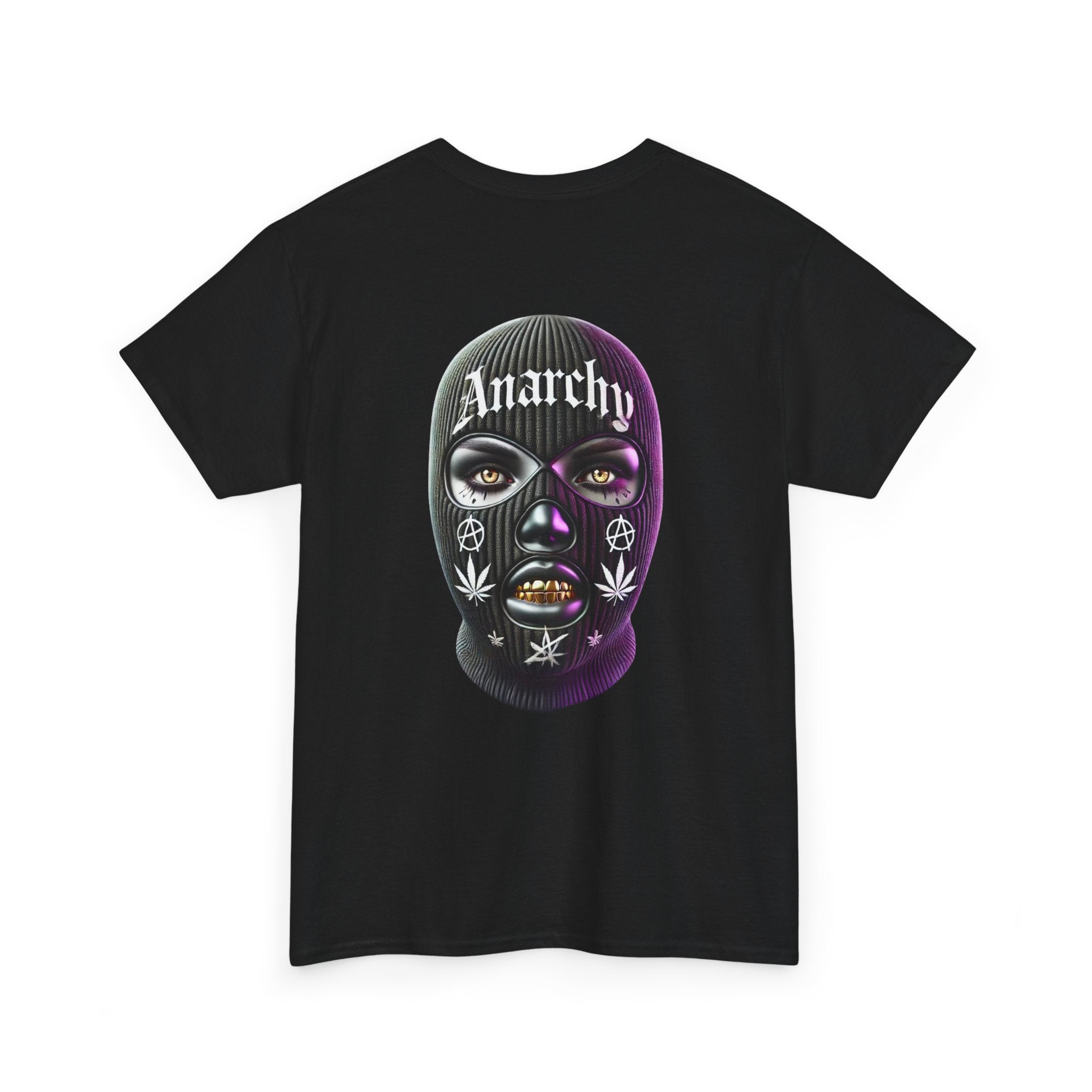 Anarchy Ski Mask Girl Unisex Heavy Cotton Tee