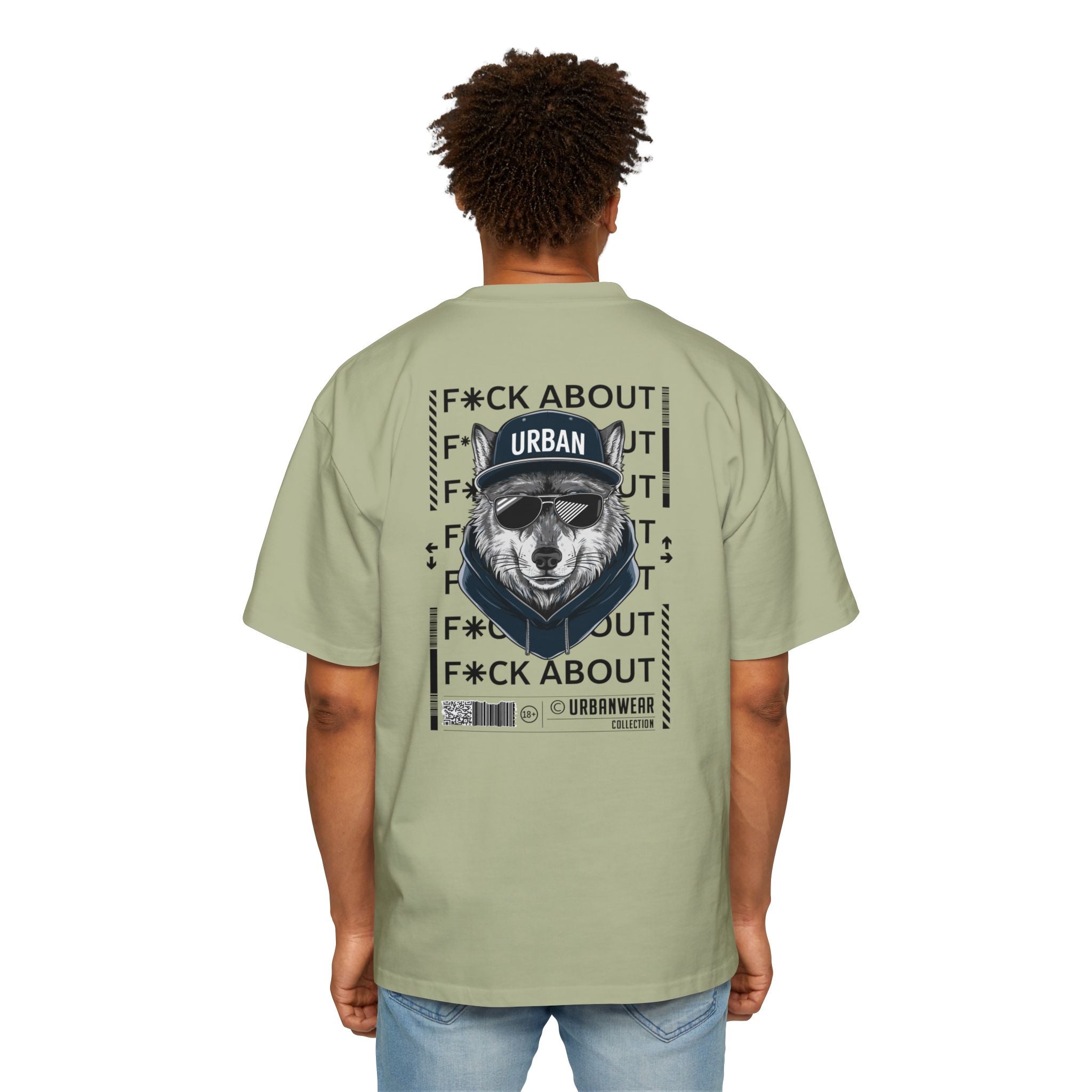 Urban Graphic Oversized Tee - Bold Statement T-Shirt