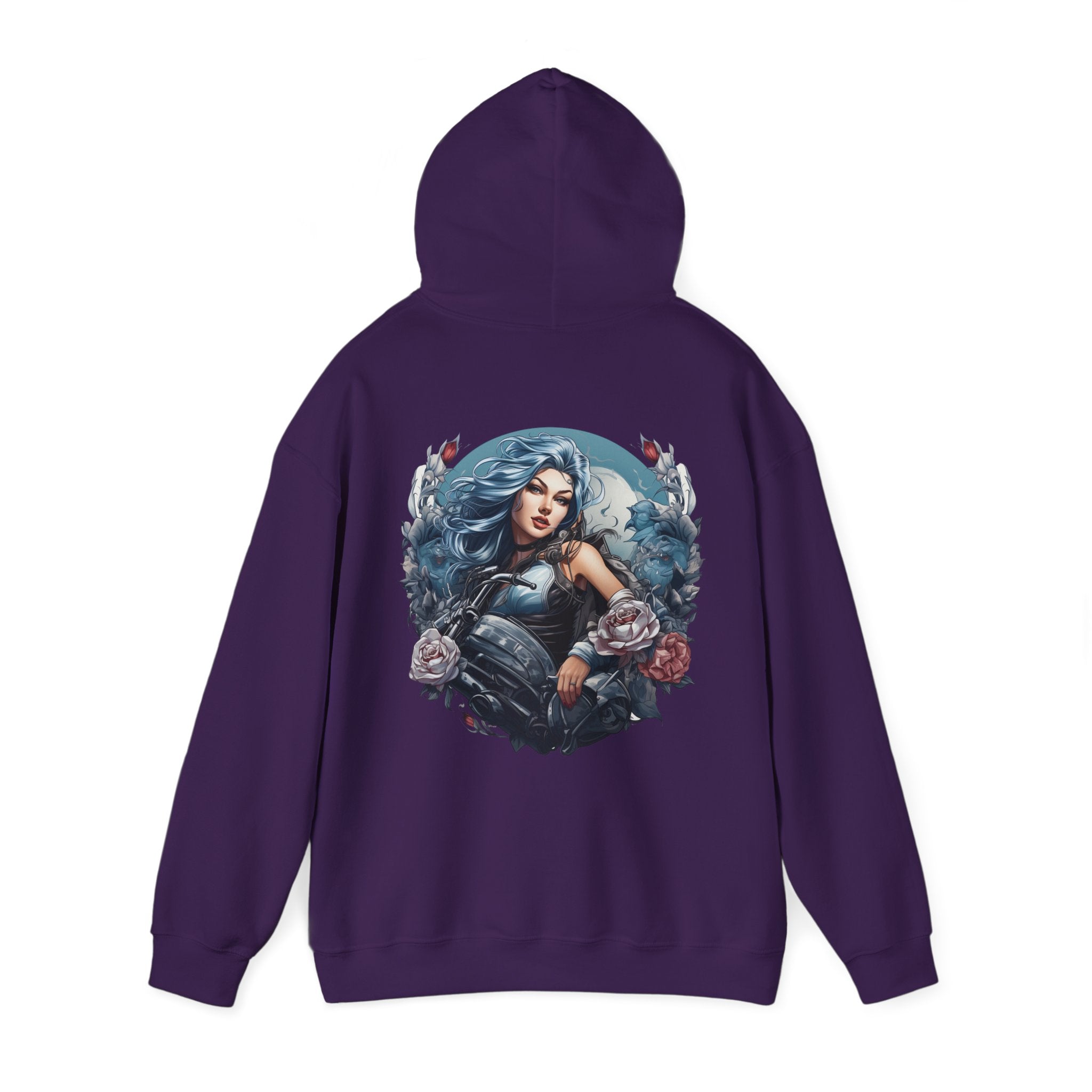 Biker Chick Unisex Hoodie