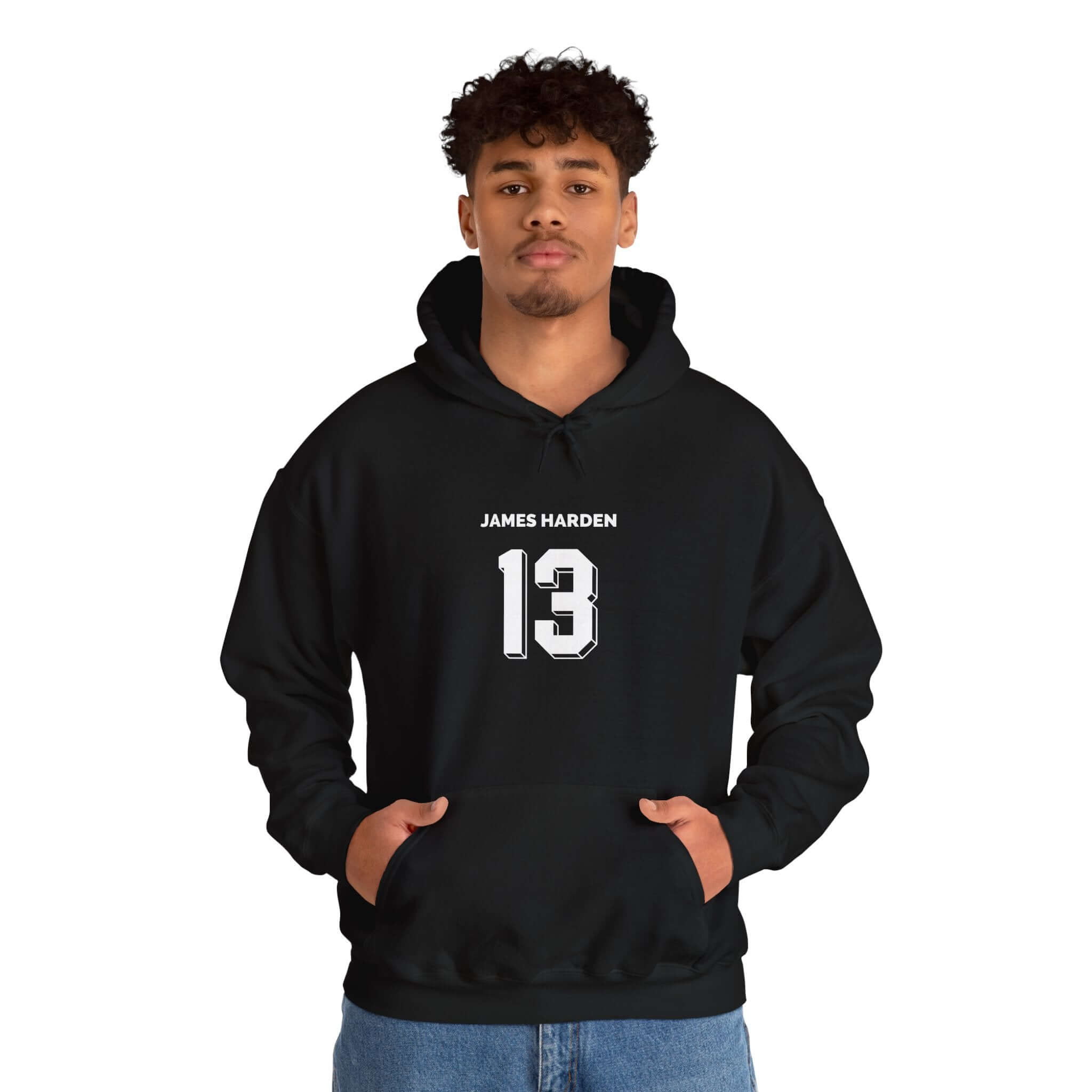 James Harden Unisex Hoodie, Basketball Fan Apparel, Sports Gift, Custom Sportswear, NBA Hoodie for Game Days