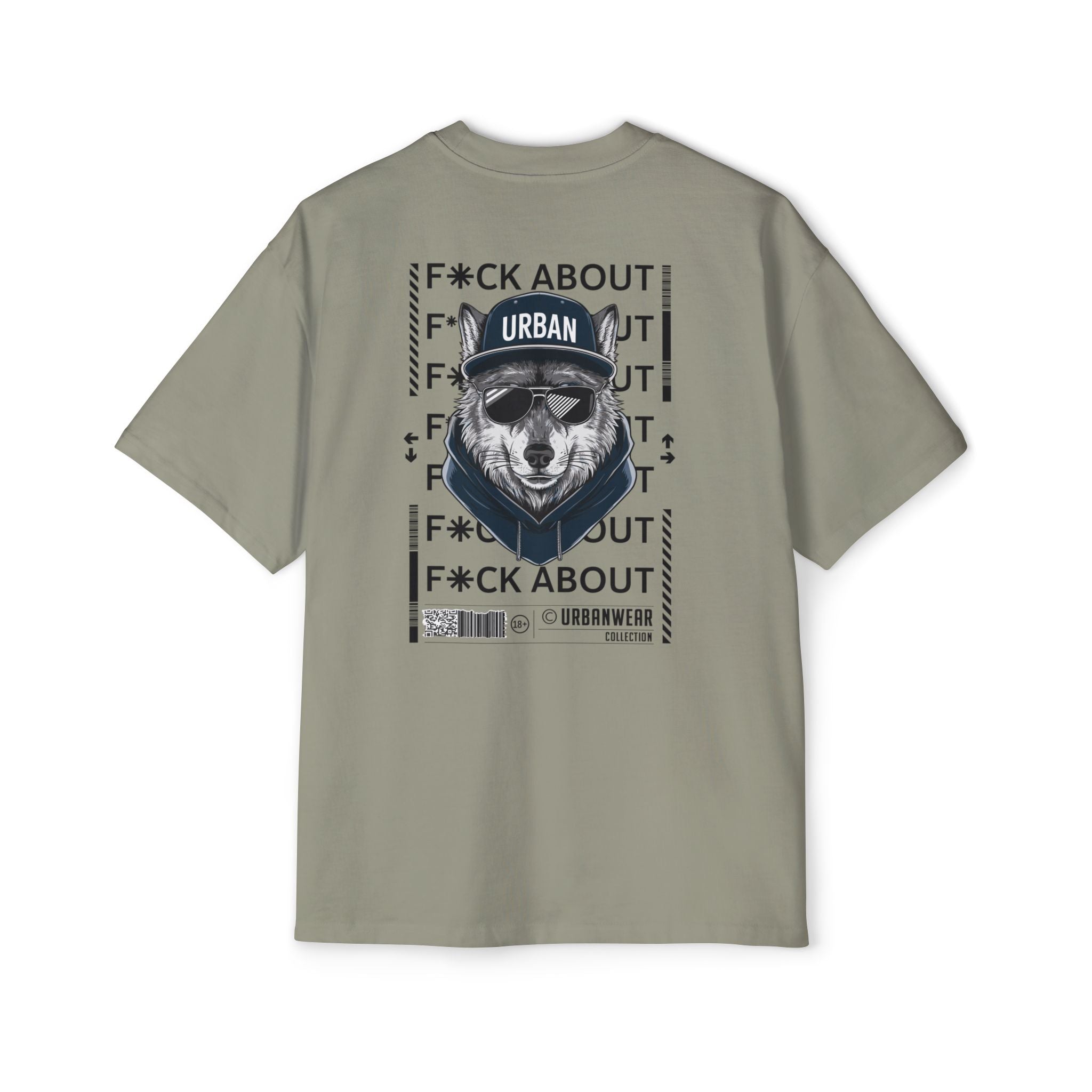 Urban Graphic Oversized Tee - Bold Statement T-Shirt