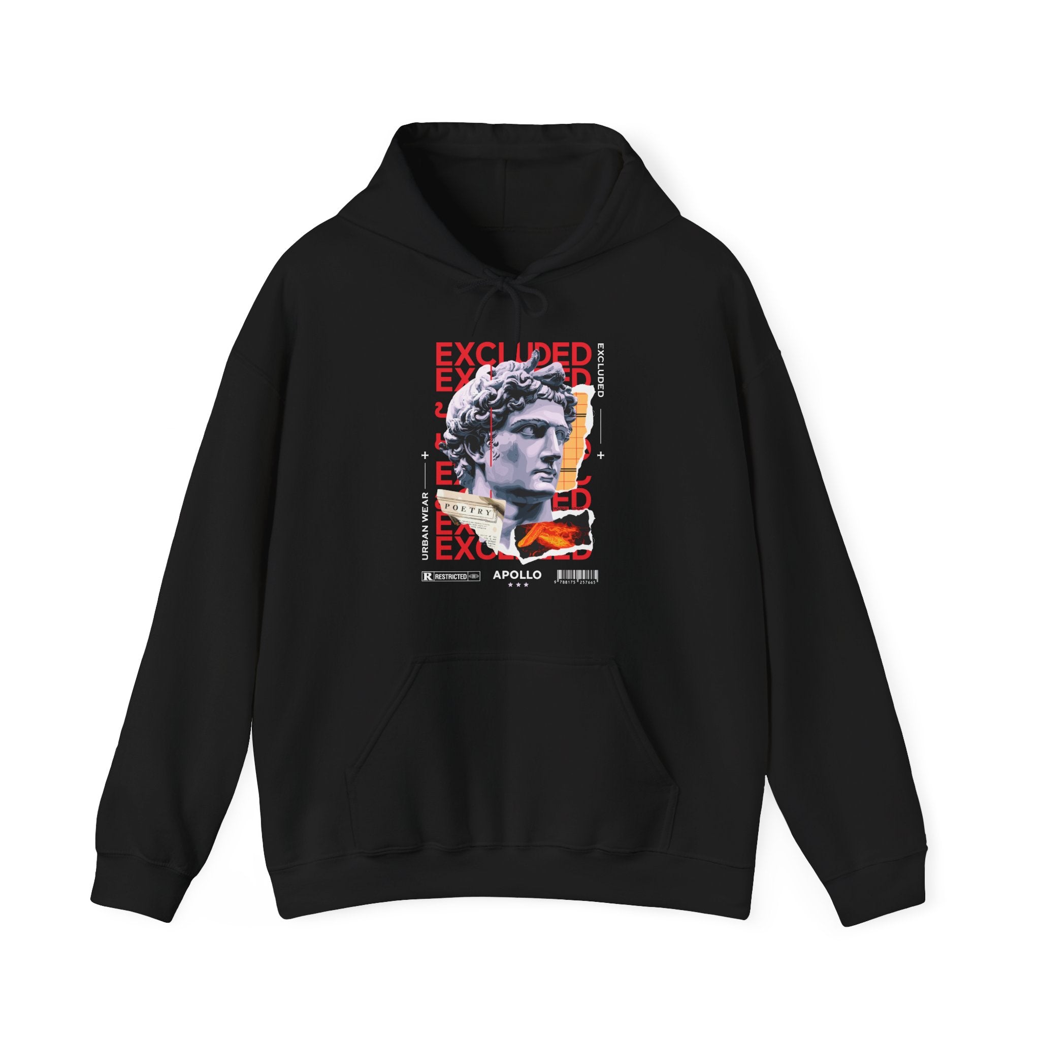Artistic Apollo Hoodie  Excluded Design for Creative Souls