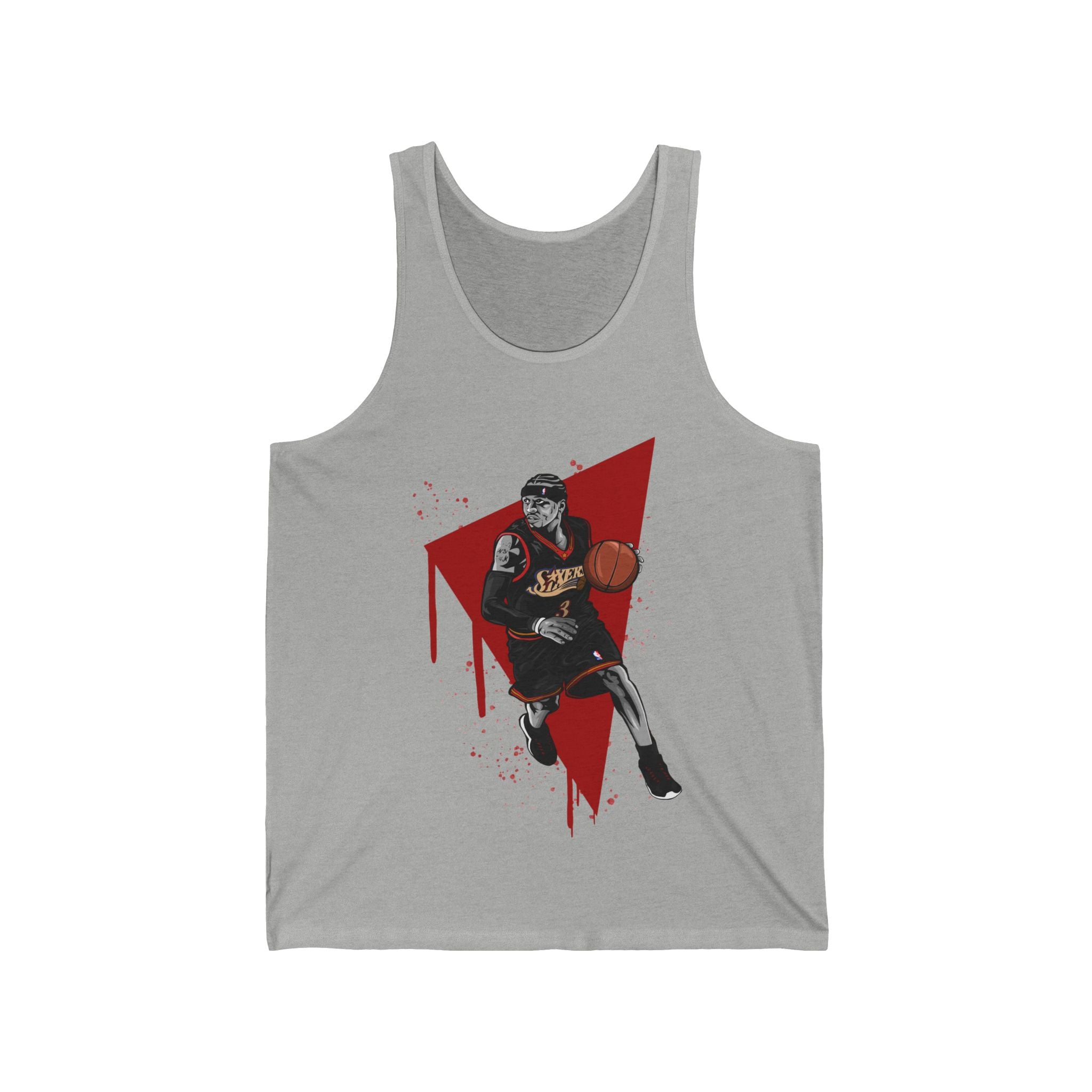 A Iverson Cool Basketball Jersey Tank Top