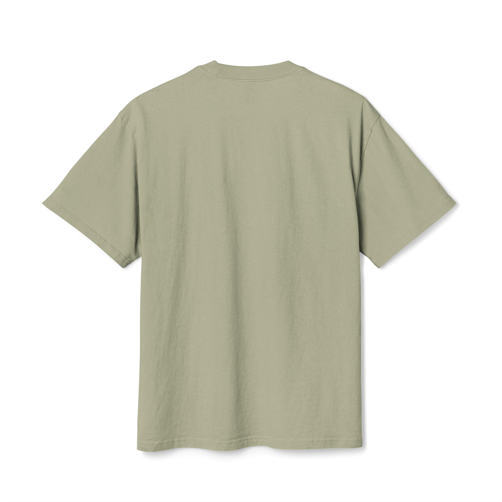 Unisex Heavy Faded Tee with Colorful Mask Design