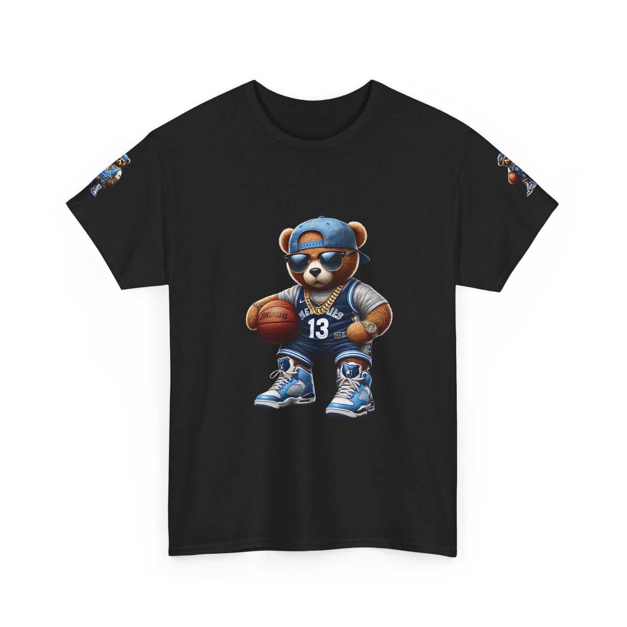 Basketball Teddy Unisex Heavy Cotton Tee