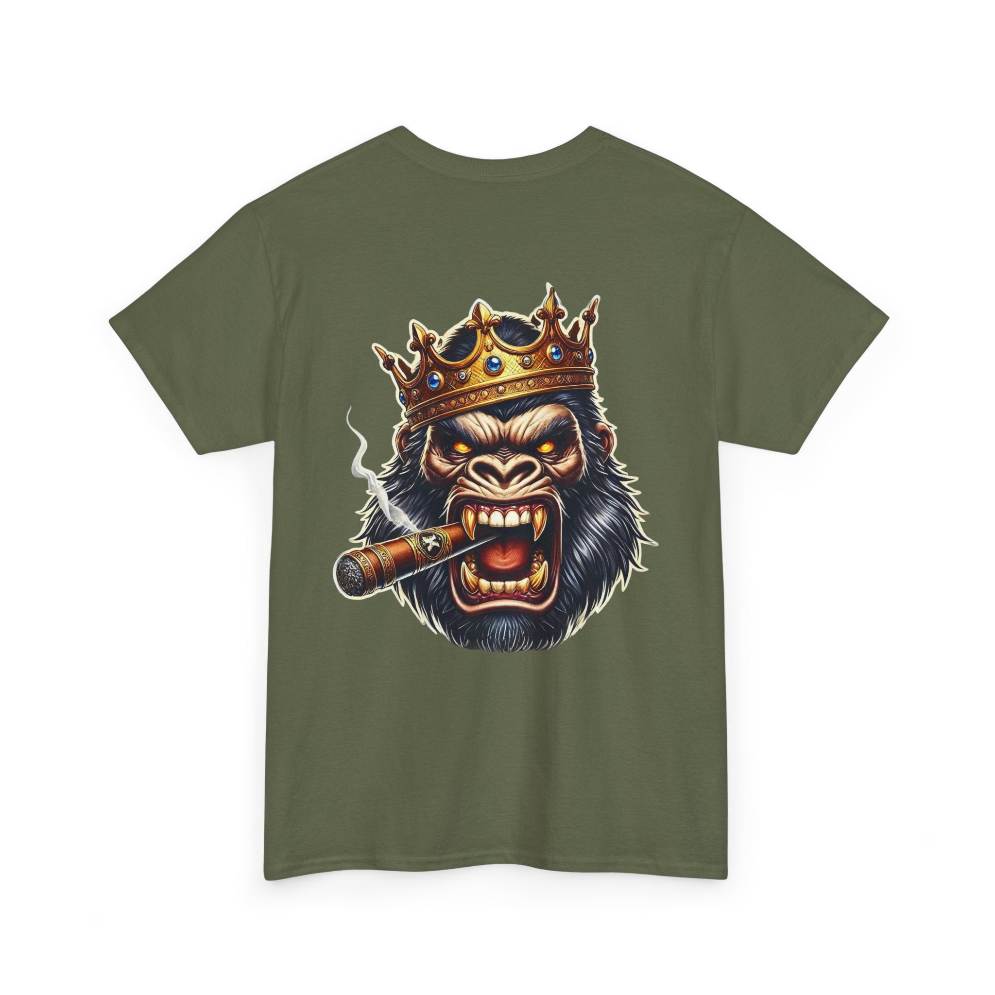 Angry Gorilla King Unisex Heavy Cotton Tee