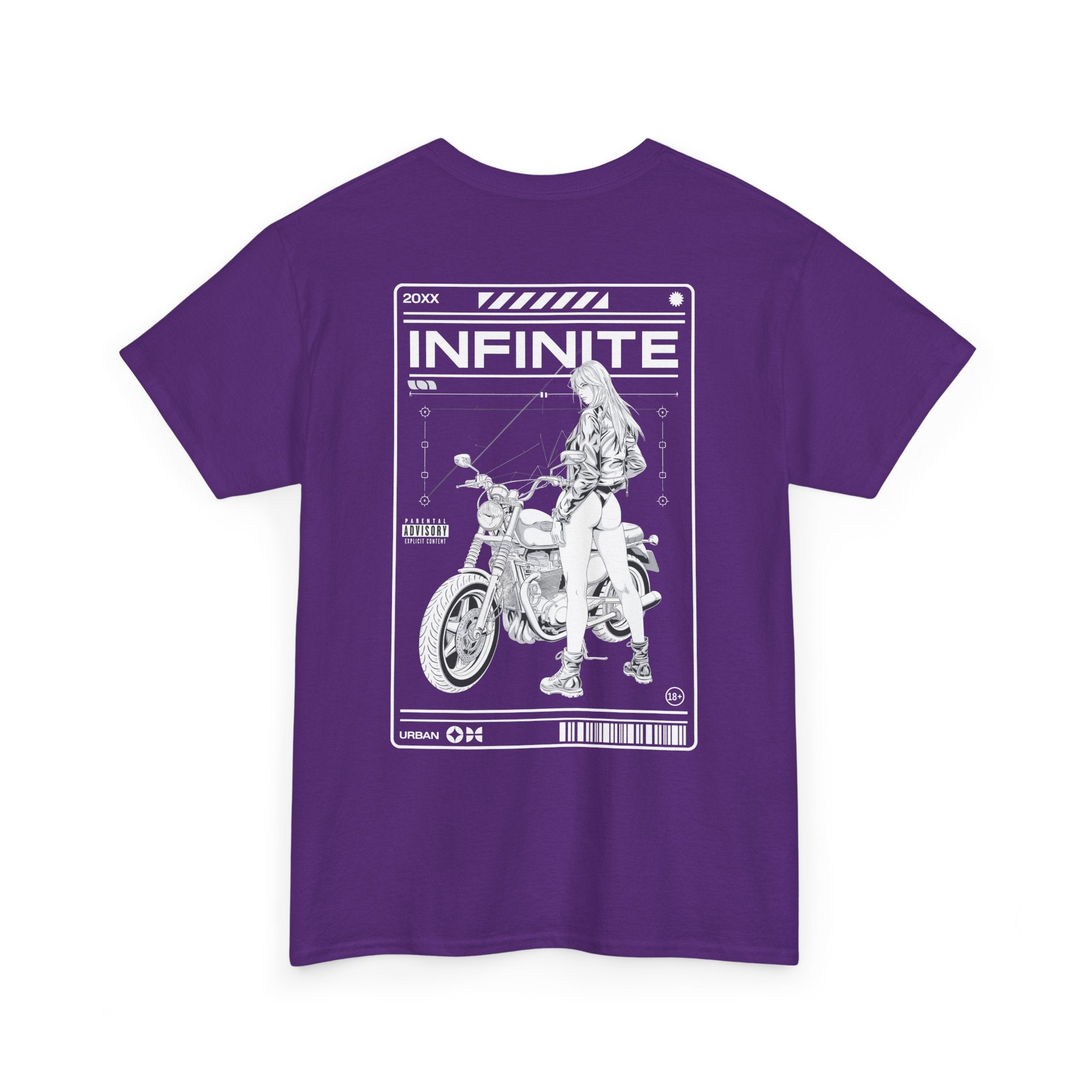 Unisex Heavy Cotton Tee - Infinite Rider Graphic Tee