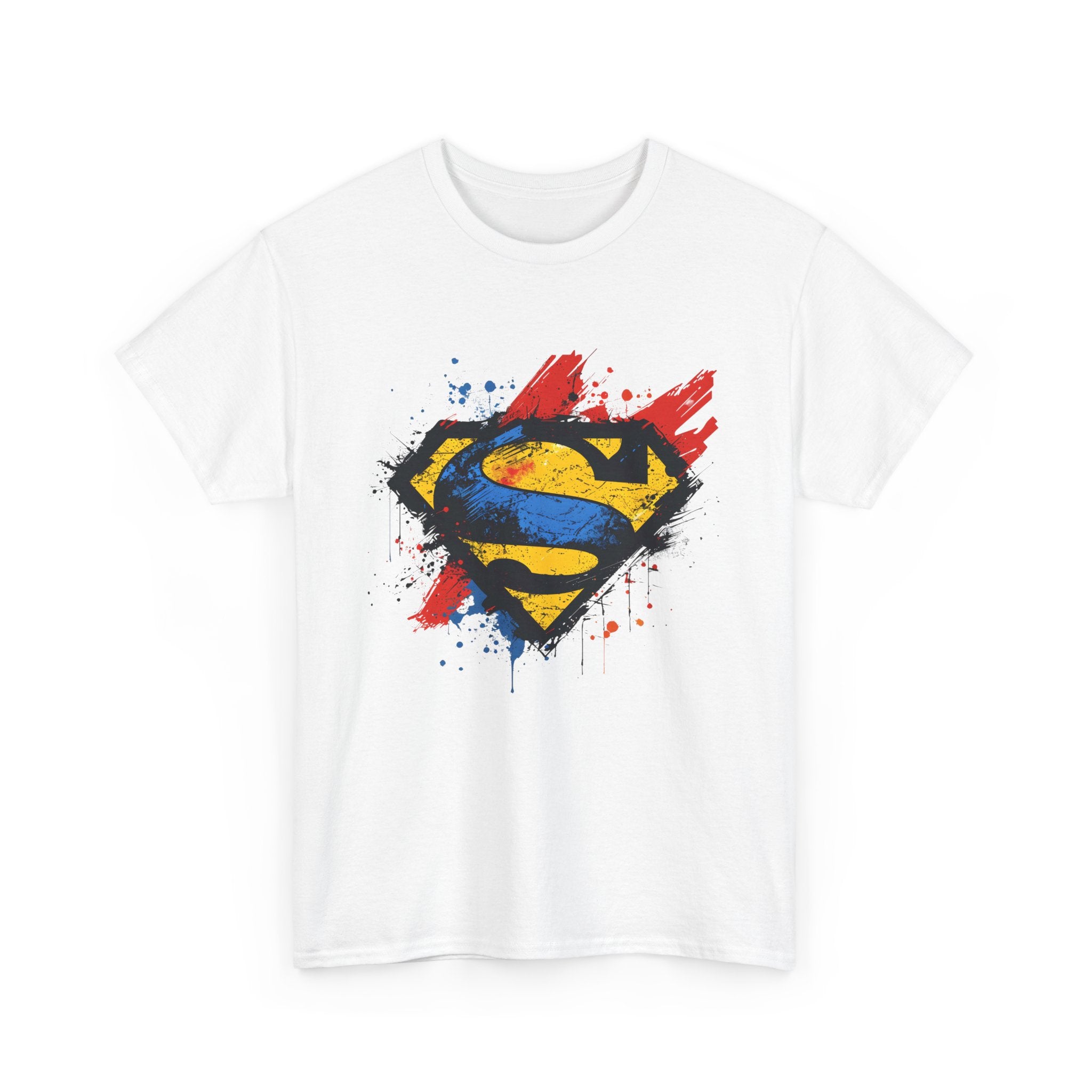 Superhero Superman Inspired Unisex Heavy Cotton Tee
