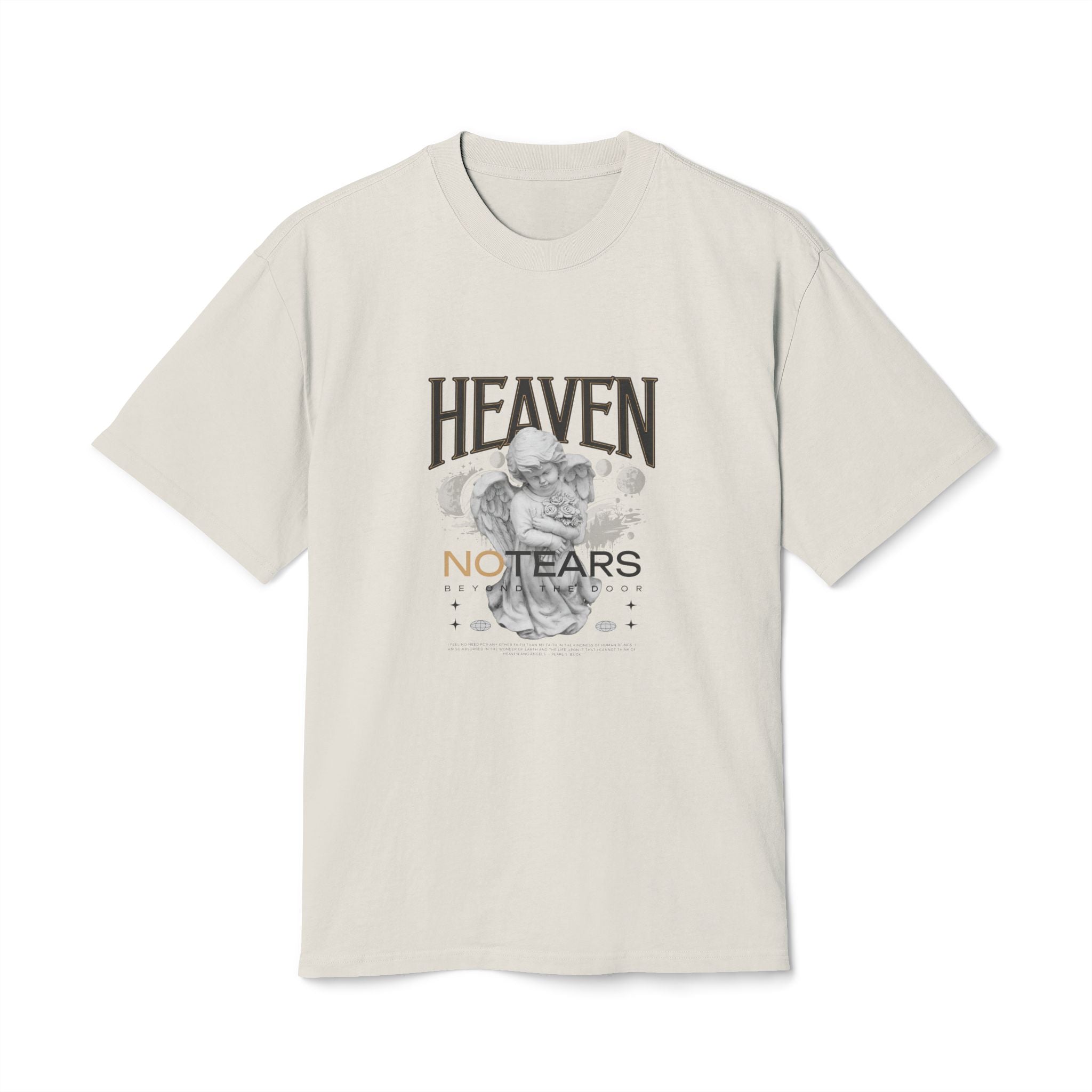 Unisex Heavy Faded Tee - Heaven No Tears Graphic T-Shirt