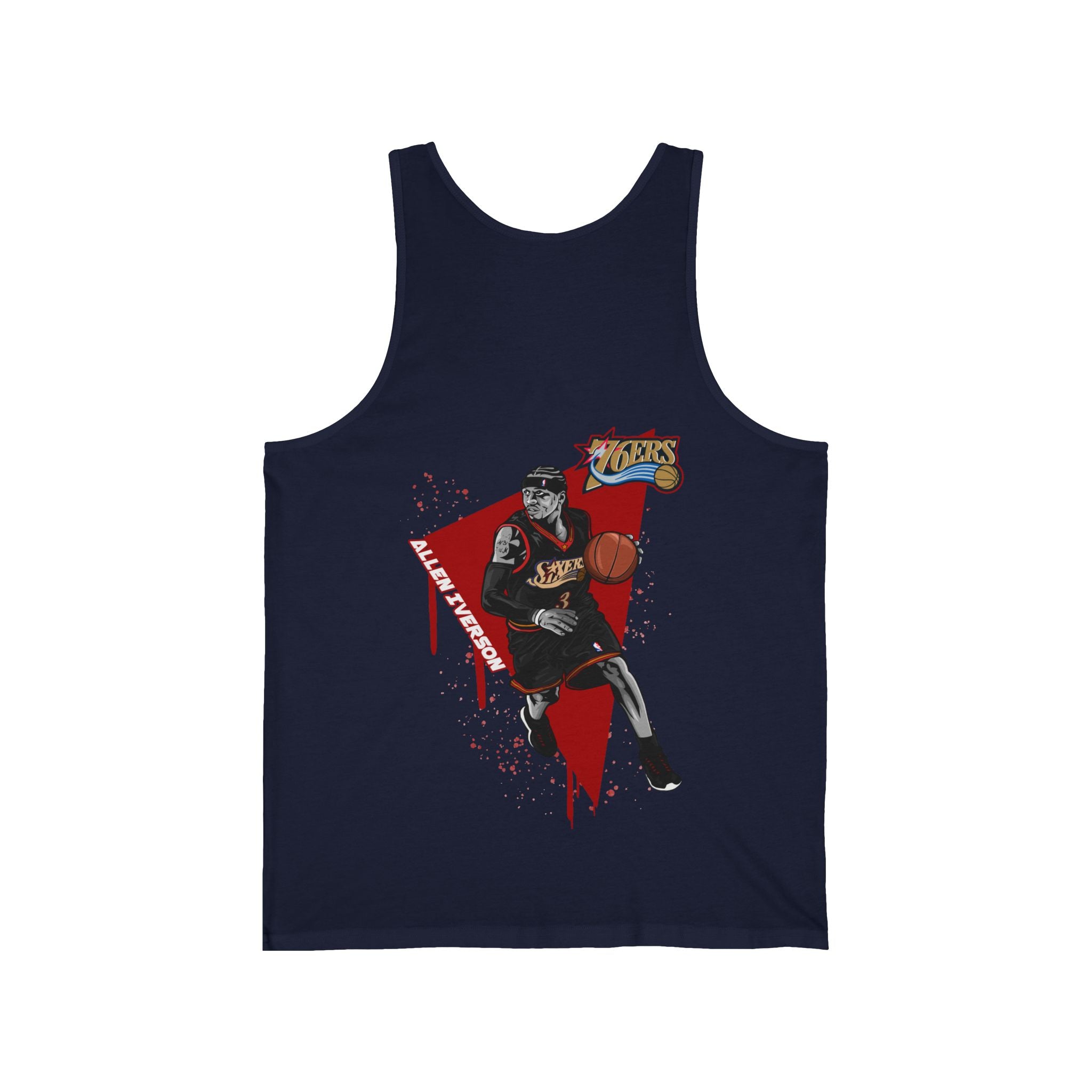 A Iverson Cool Basketball Jersey Tank Top