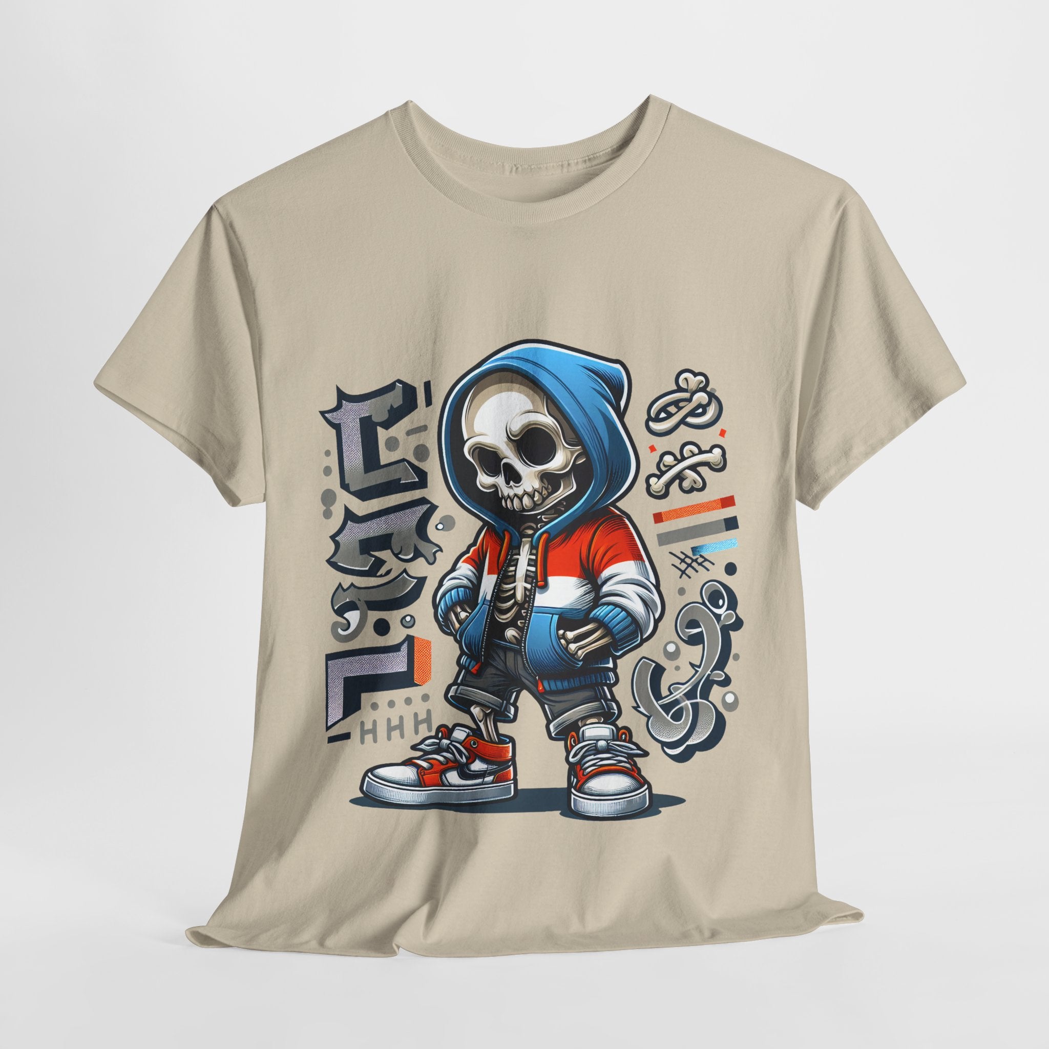 Trendy Streetwear SkullBoy Unisex Heavy Cotton Tee