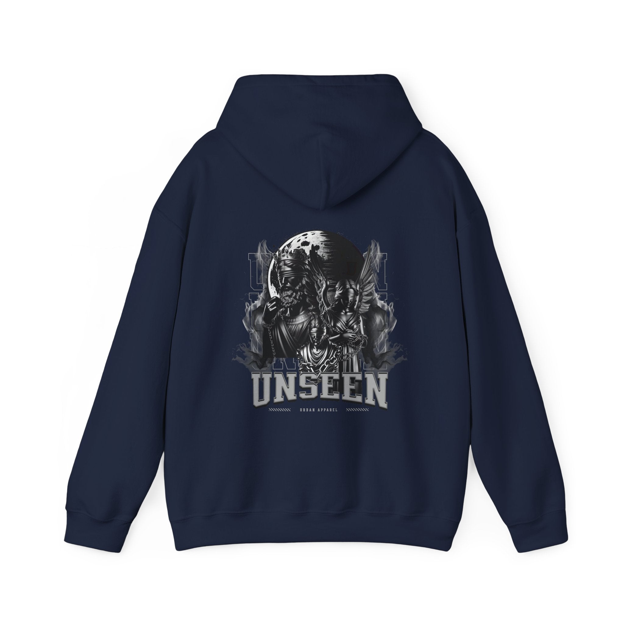 Unseen Unisex Heavy Blend™ Cthulhu Graphic Hoodie - Perfect for Sci-Fi Fans