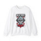 Skull Art Crewneck Sweatshirt – Destroy My Trust Design | Unisex Heavy Blend™