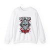 Skull Art Crewneck Sweatshirt – Destroy My Trust Design | Unisex Heavy Blend™