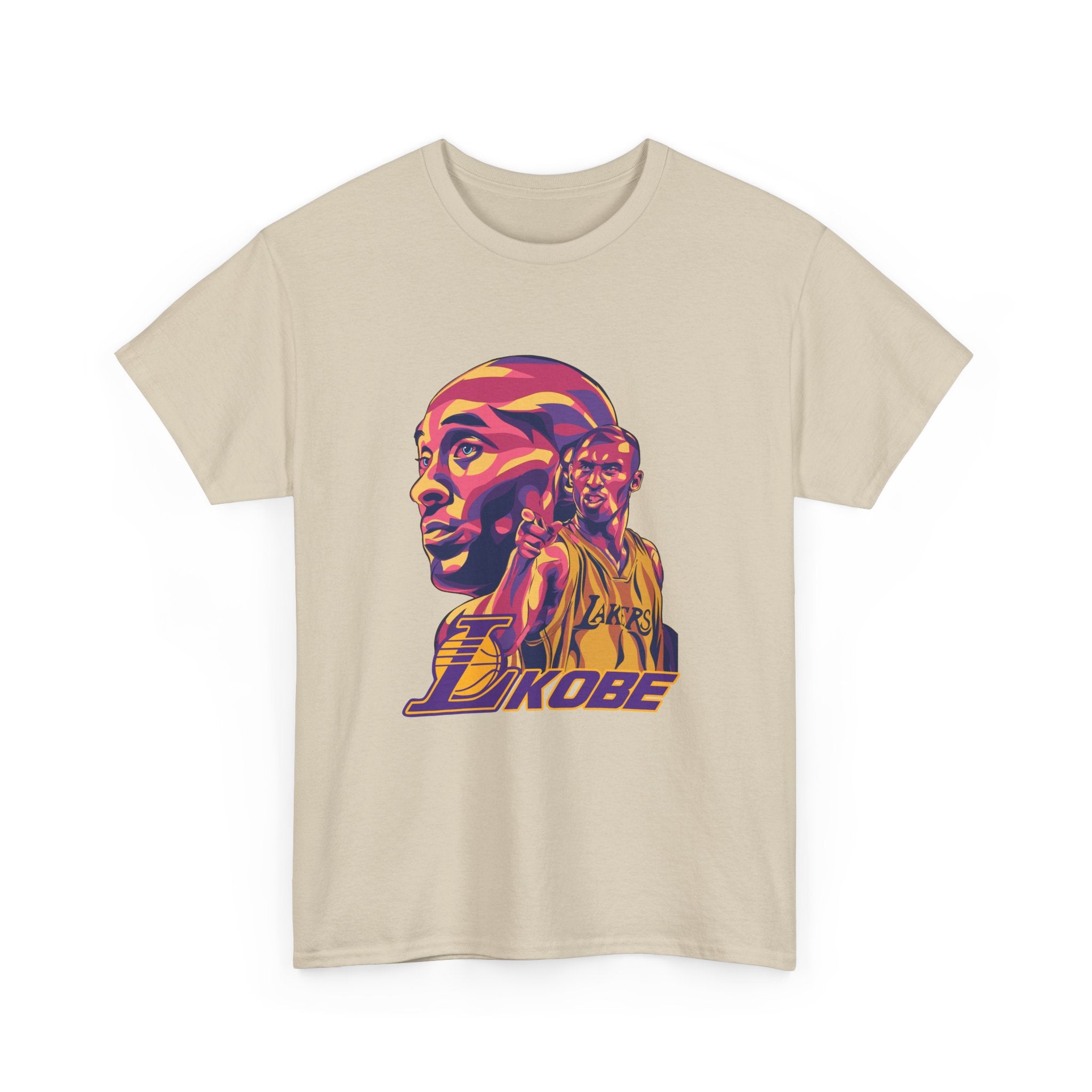 Kobe Bryant Unisex Heavy Cotton Tee - Tribute Shirt for Basketball Fans