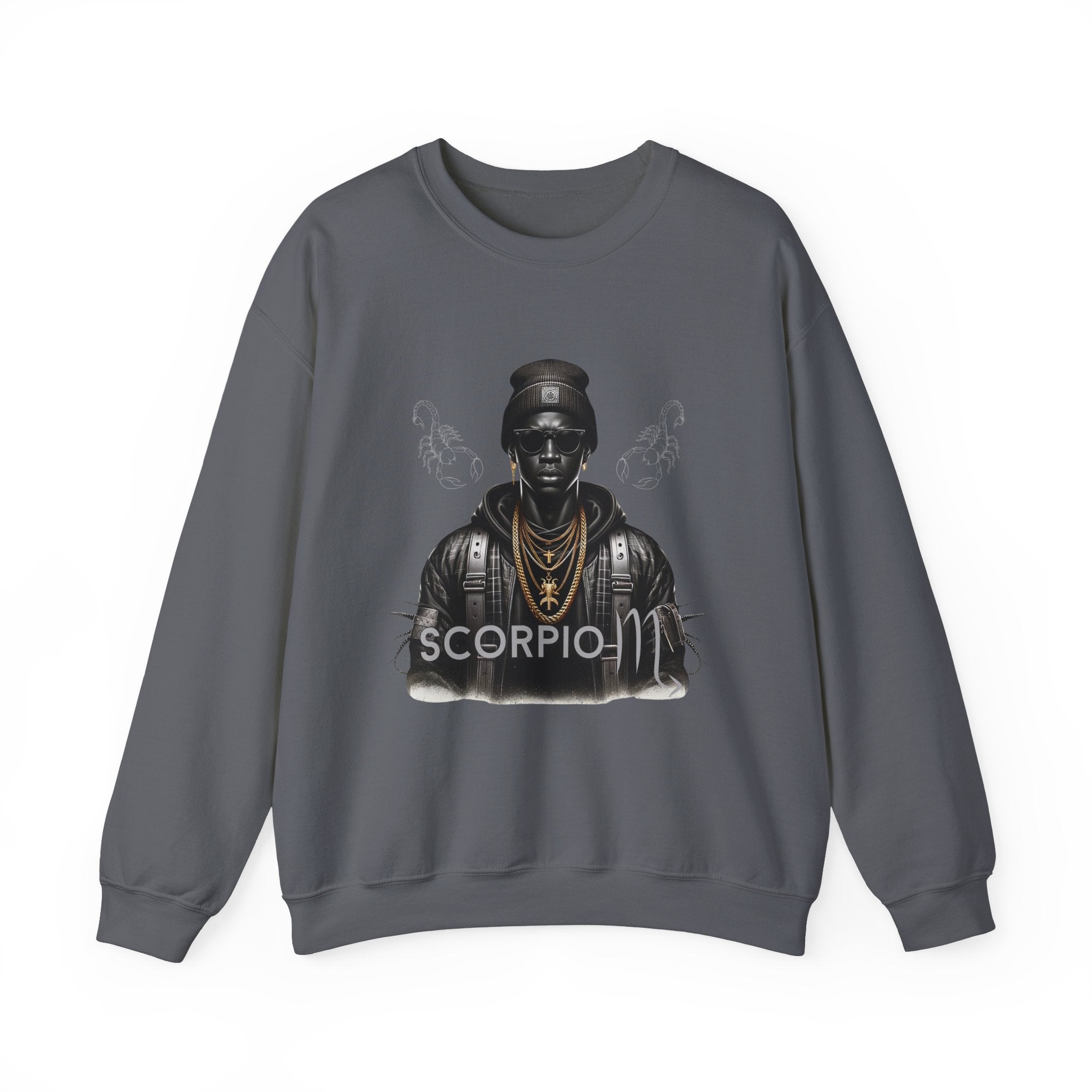 Scorpio Zodiac Crewneck Sweatshirt for Astrology Lovers