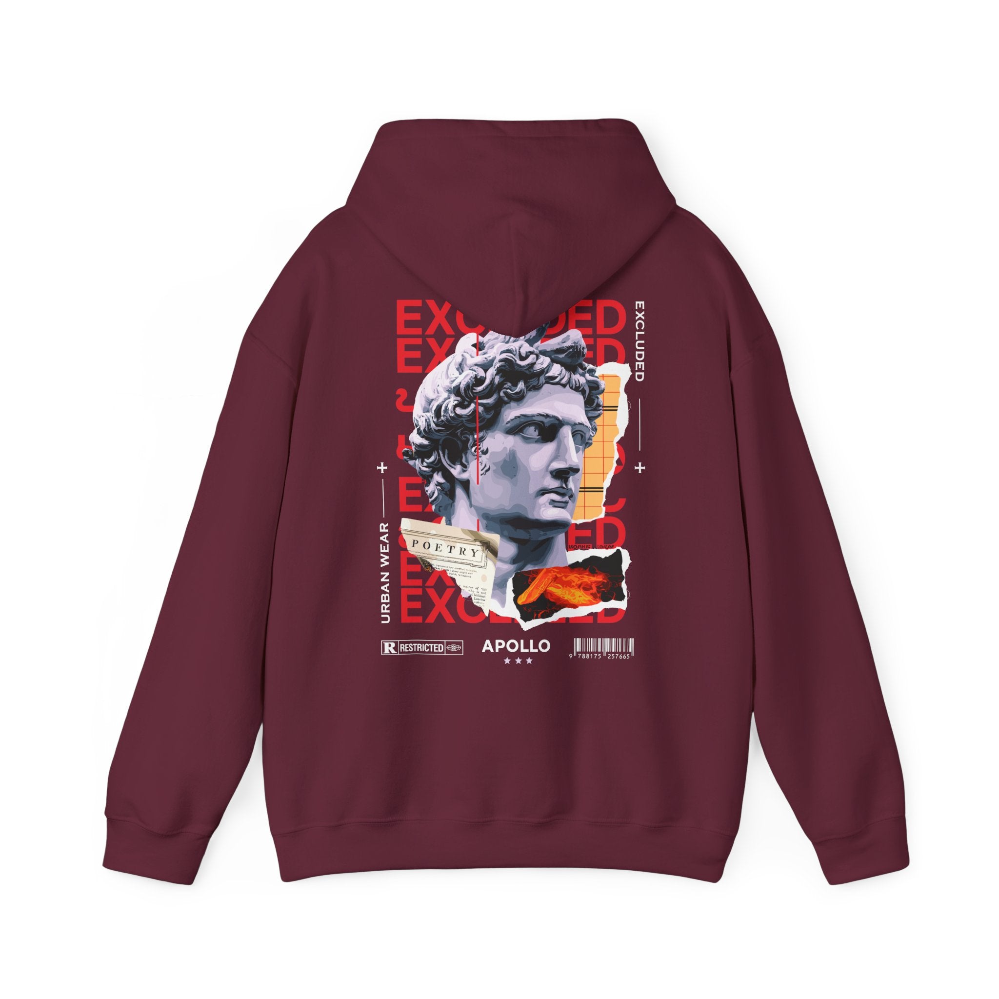 Artistic Apollo Hoodie  Excluded Design for Creative Souls