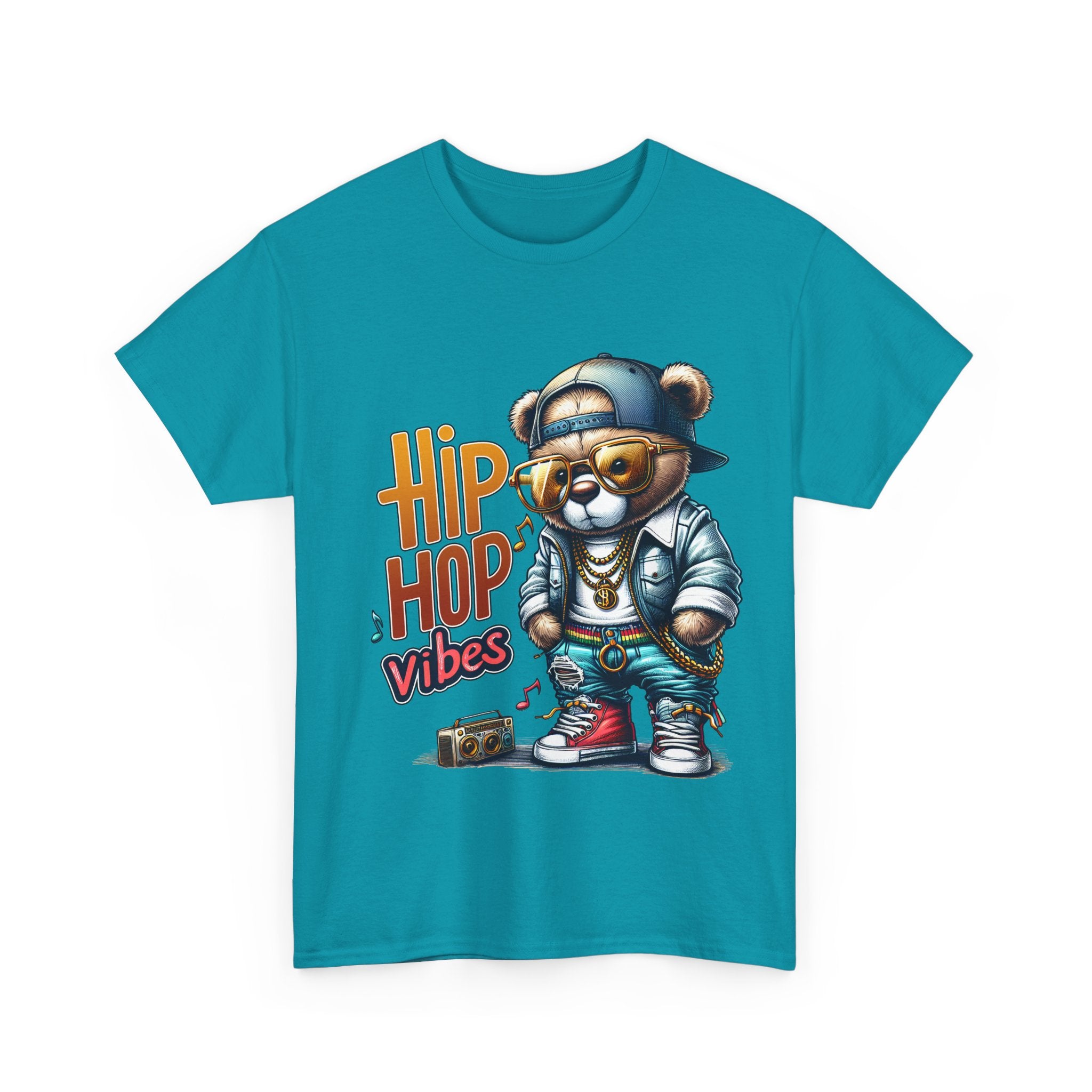 Hip Hop Vibes Unisex Heavy Cotton Tee