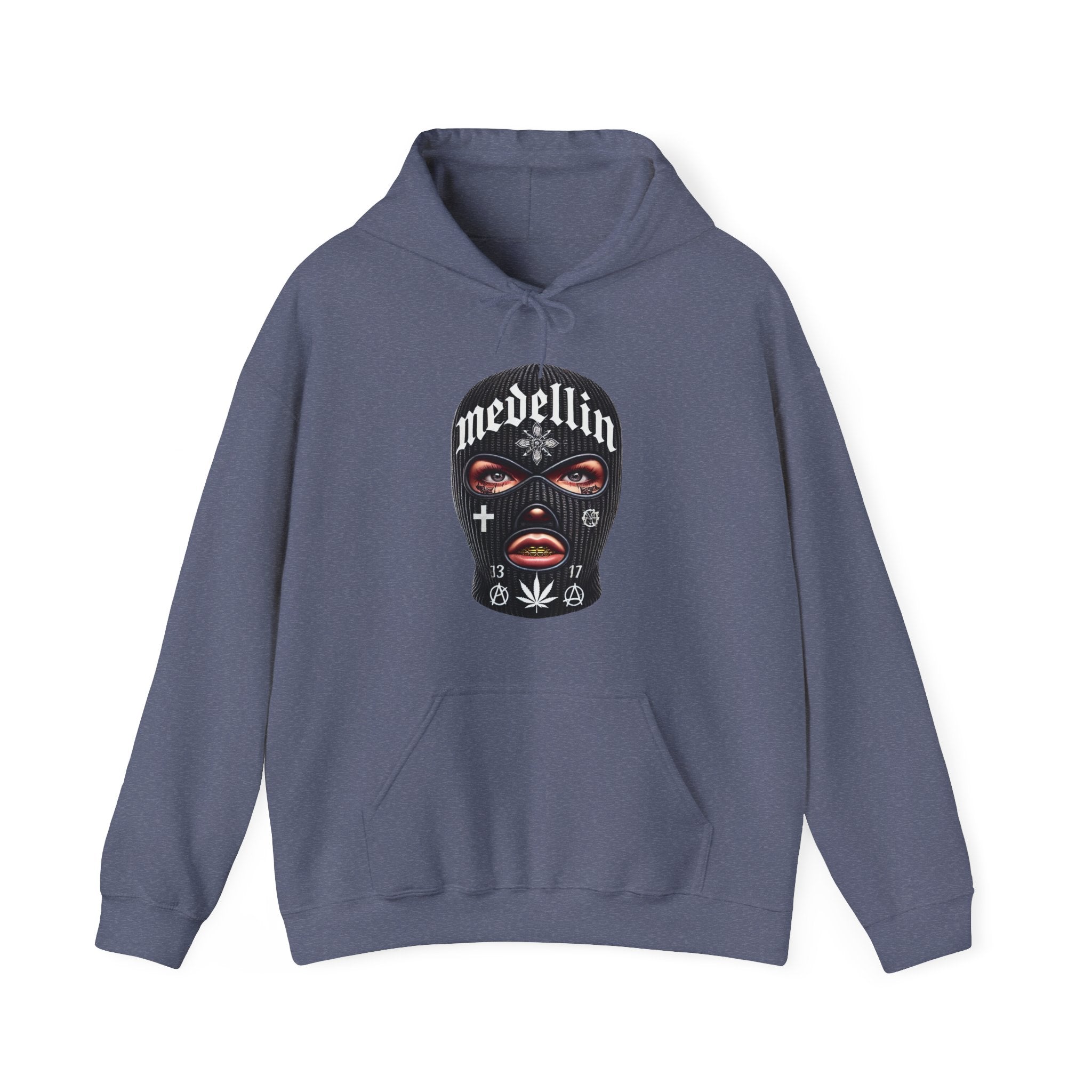 Anarchy Ski Mask Girl Unisex Hoodie