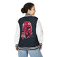 Unisex Heavyweight Letterman Jacket - Retro Basketball Style with Michael Jordan Graphic
