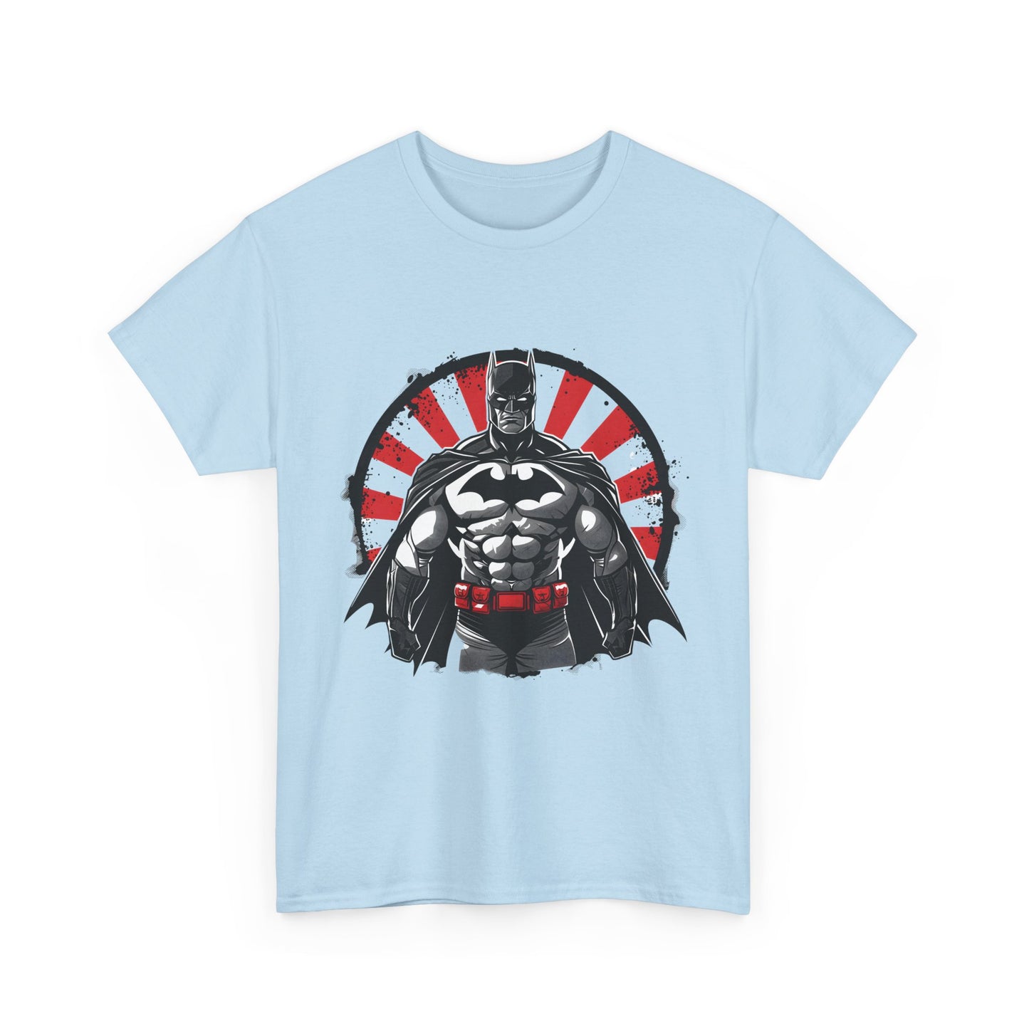 Heroic Batman Unisex Heavy Cotton Tee - Perfect for Comic Fans and Stylish Everyday Wear