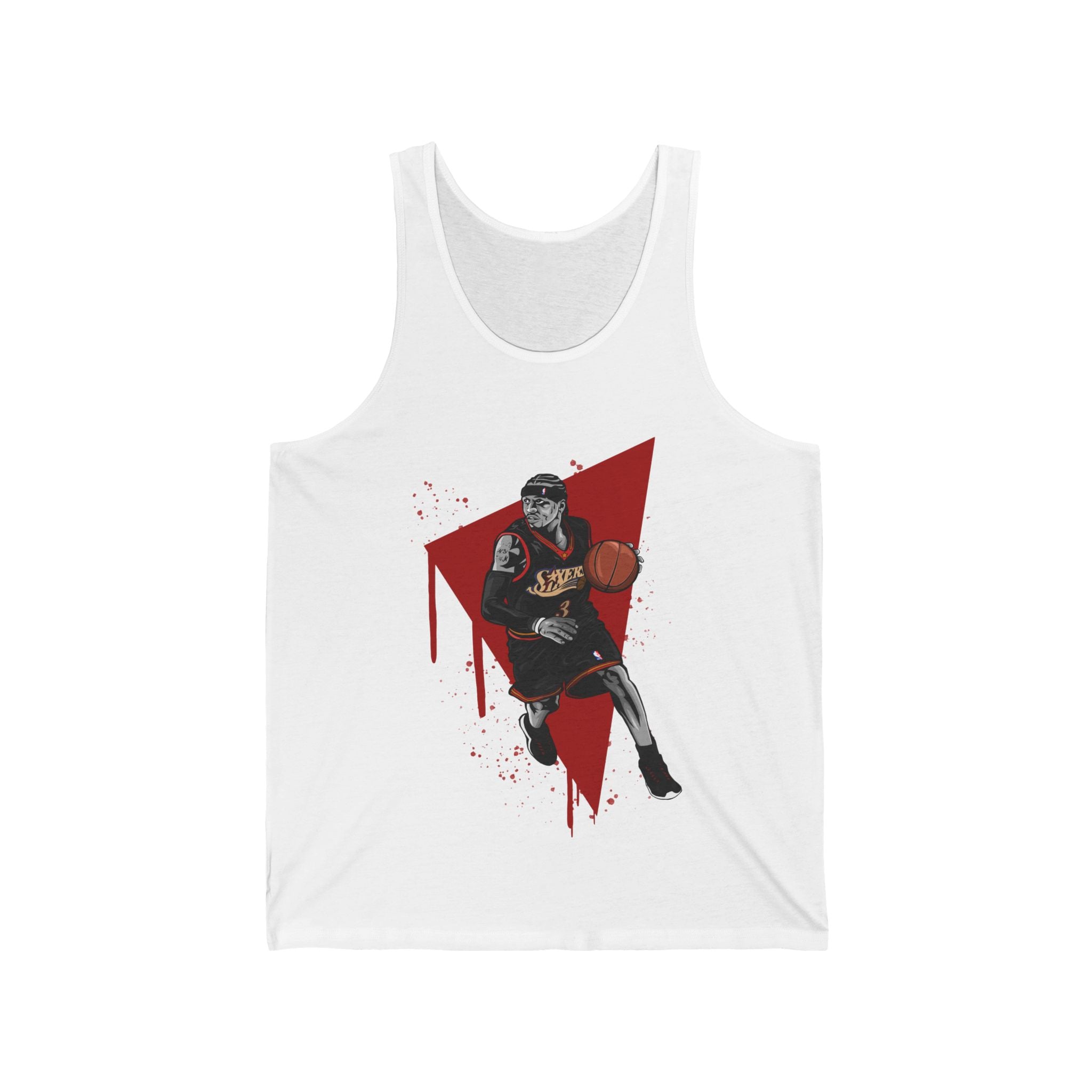 A Iverson Cool Basketball Jersey Tank Top