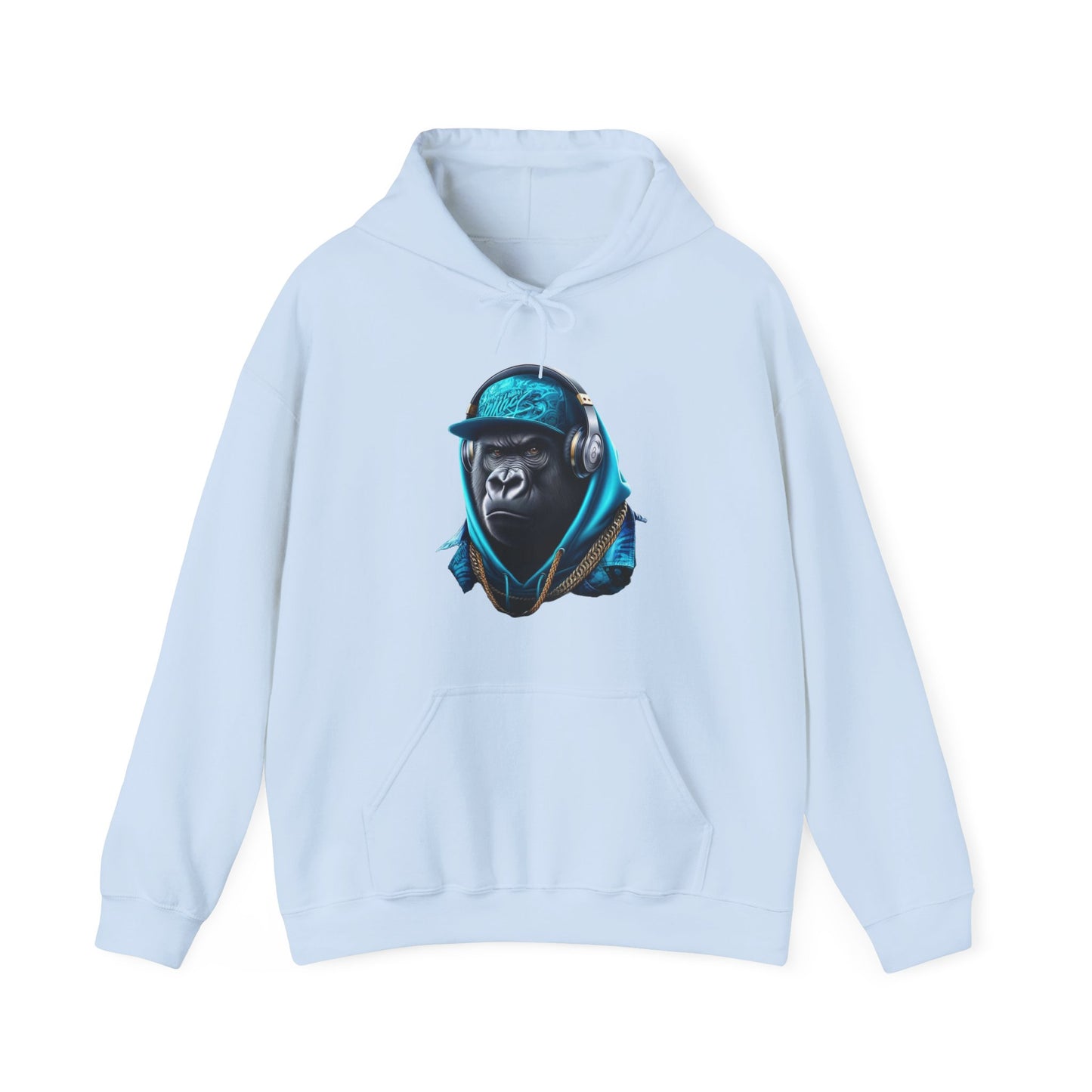 Cool Gorilla Unisex Hoodie - Streetwear Vibe for Music Lovers