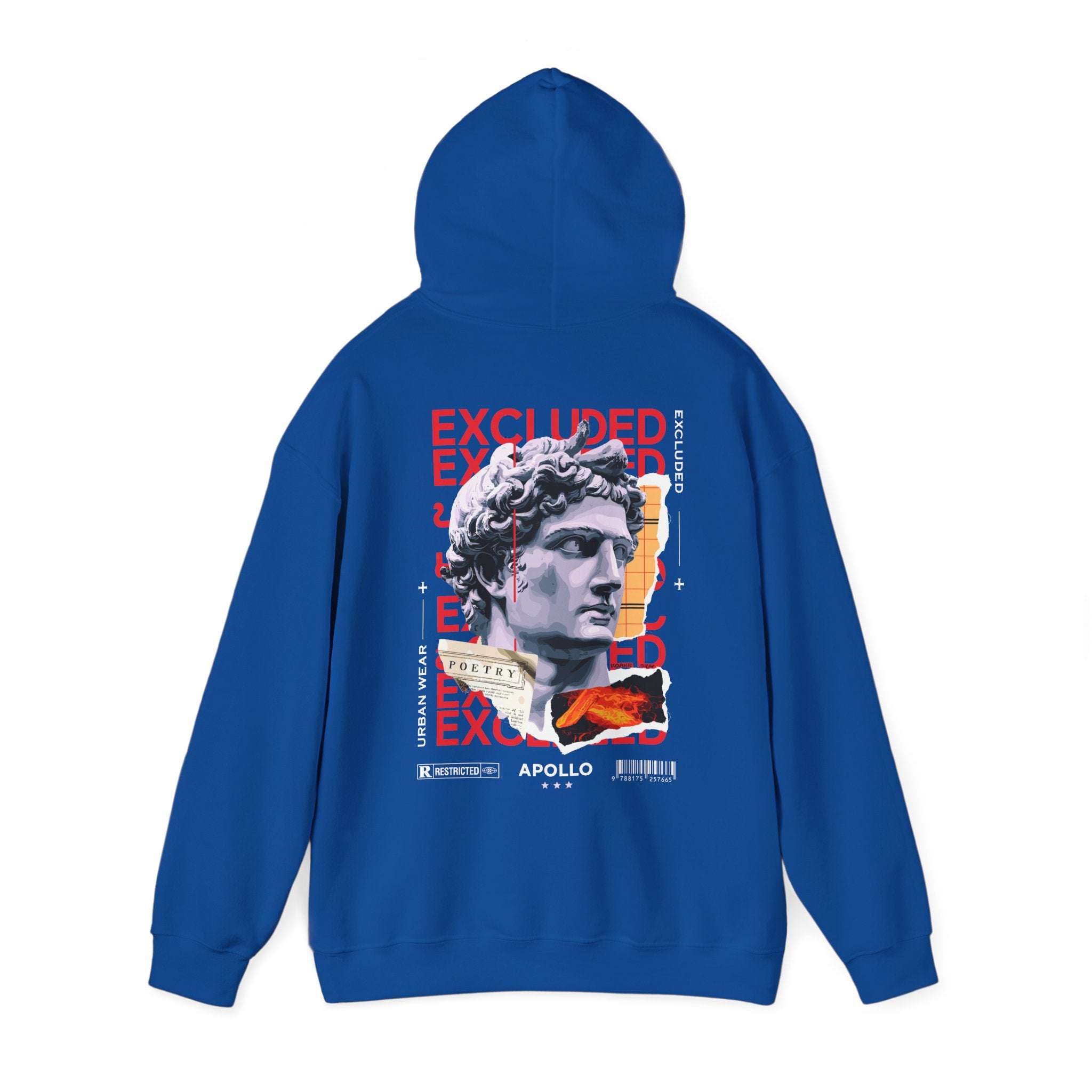 Artistic Apollo Hoodie  Excluded Design for Creative Souls