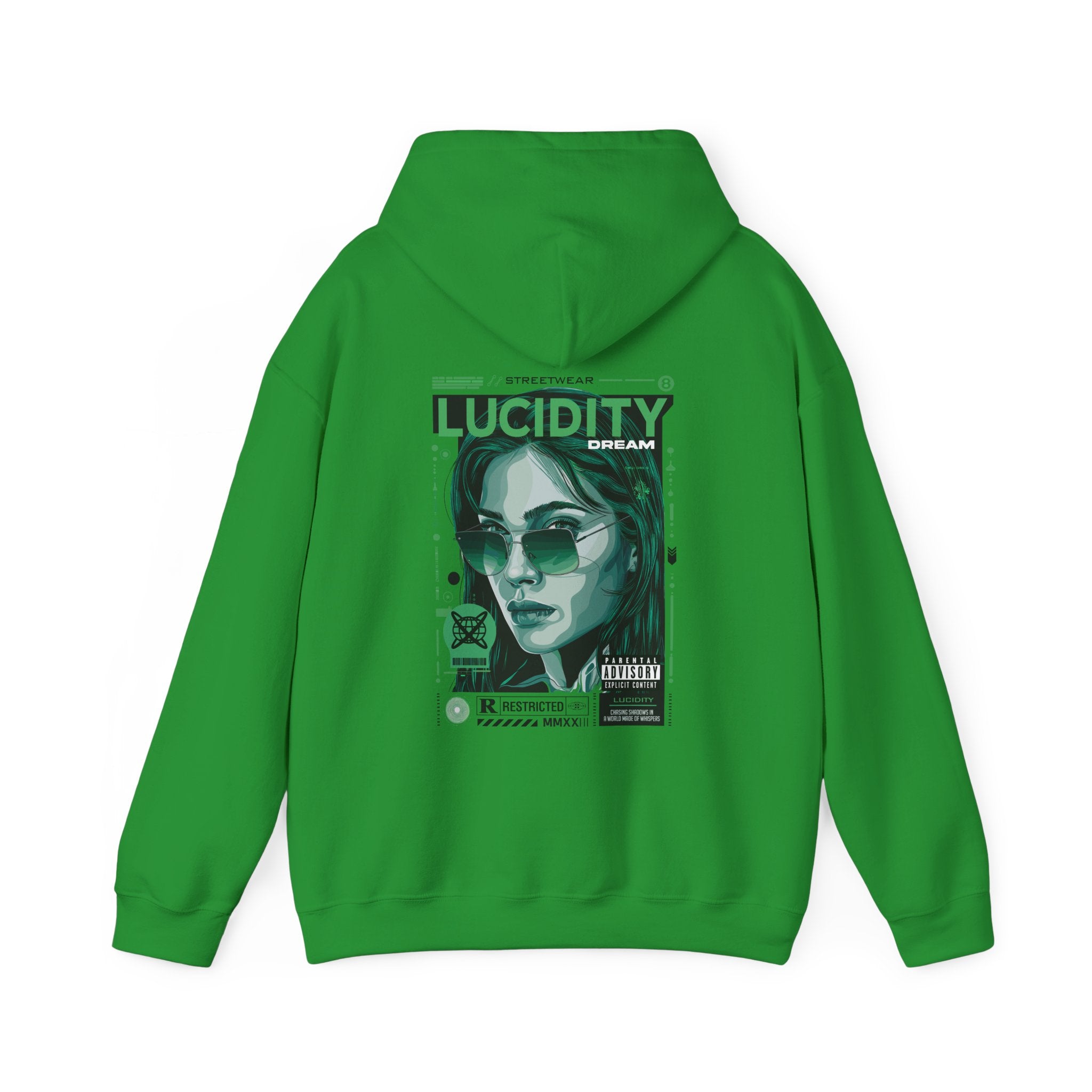 Lucidity Dream Unisex Heavy Blend™ Hooded Sweatshirt - Stylish Streetwear for Comfort and Vibe