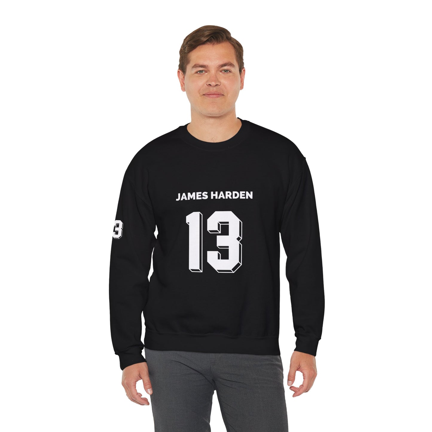 James Harden Graphic Sweatshirt, Unisex Crewneck, Sports Fan Apparel, Basketball Gift, Casual Streetwear