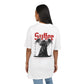 Gothic Angel Unisex Heavy Oversize Tee - 'Suffer' Graphic T-Shirt