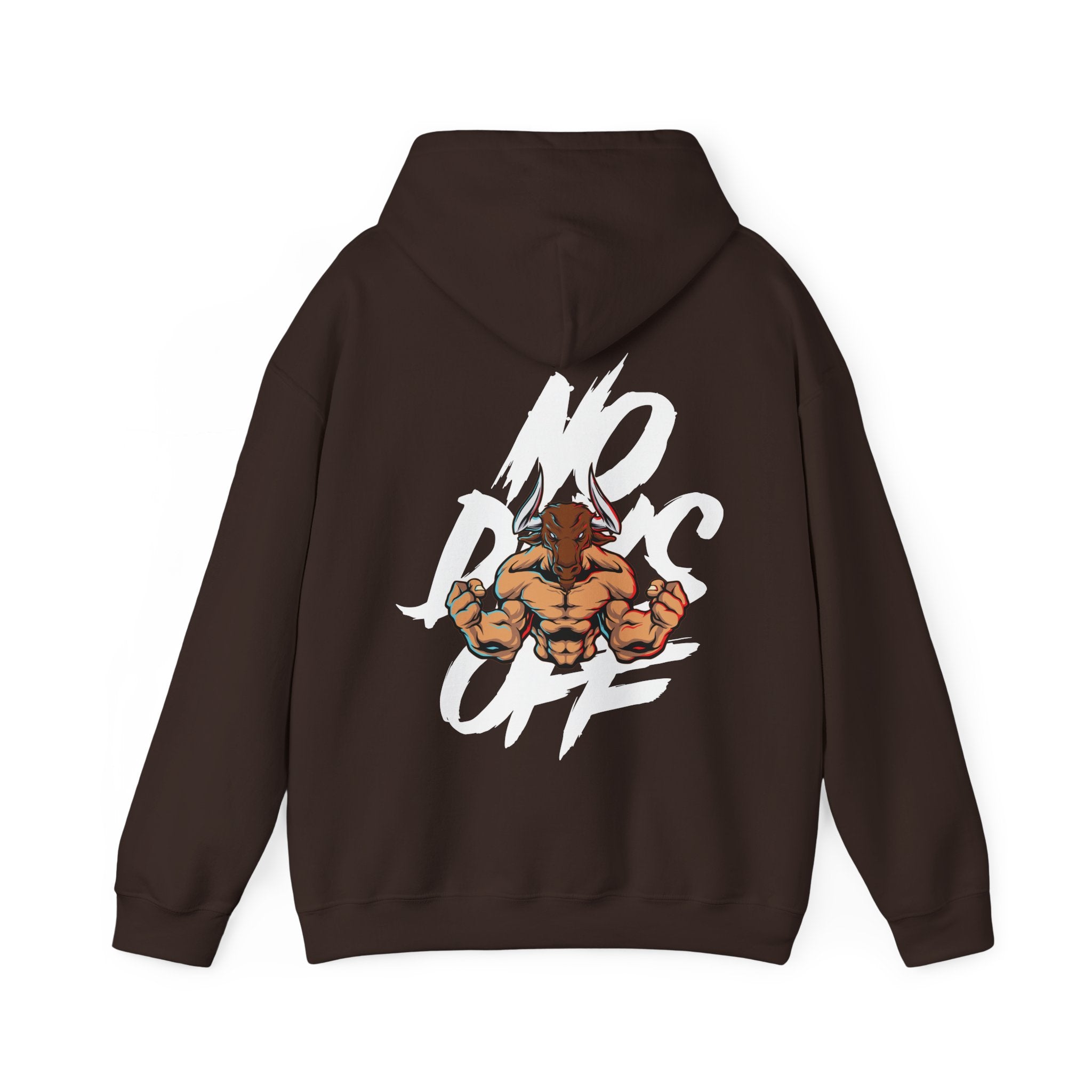 No Dogs Off Unisex Heavy Blend™ Hooded Sweatshirt - Stylish Casual Wear for Animal Lovers