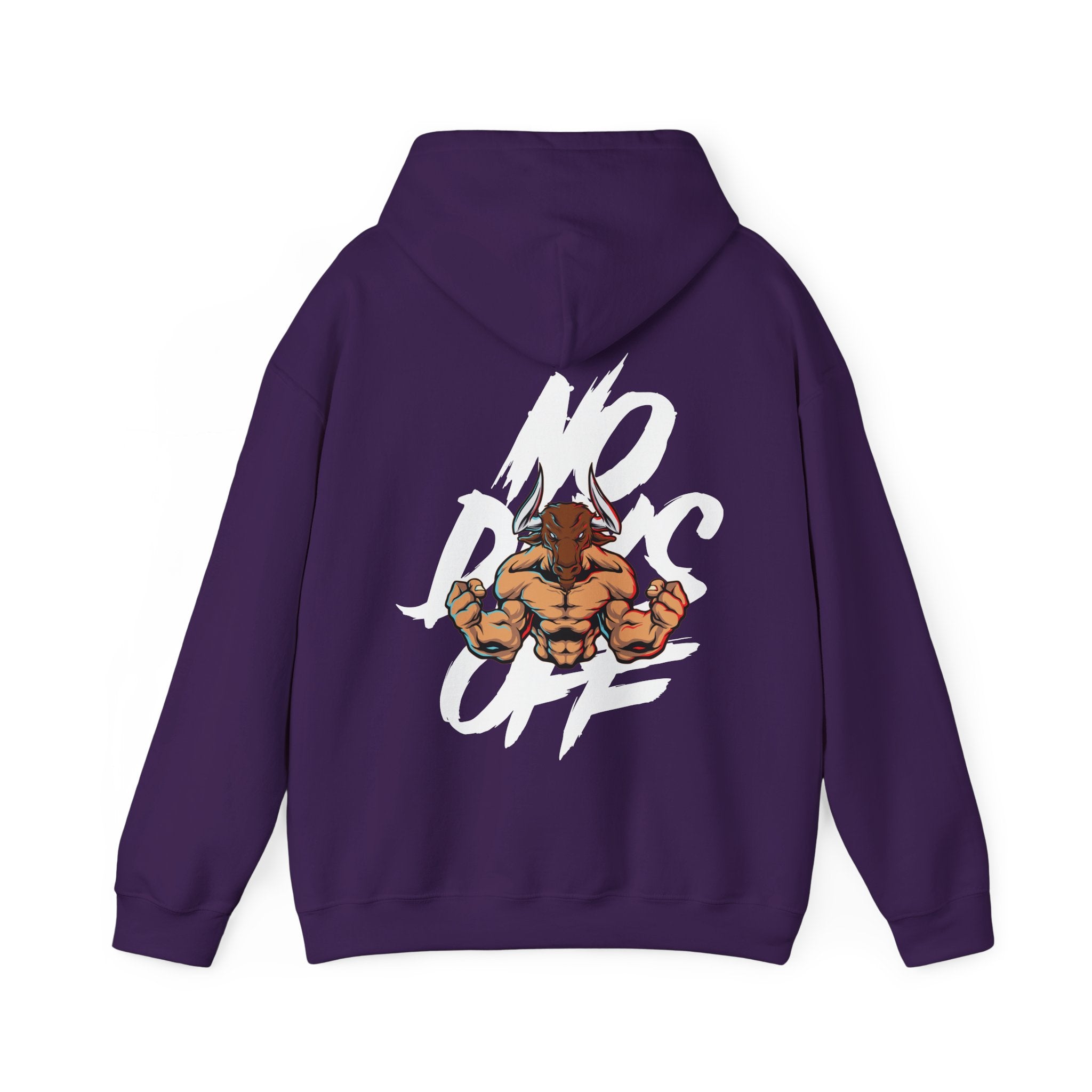 No Dogs Off Unisex Heavy Blend™ Hooded Sweatshirt - Stylish Casual Wear for Animal Lovers